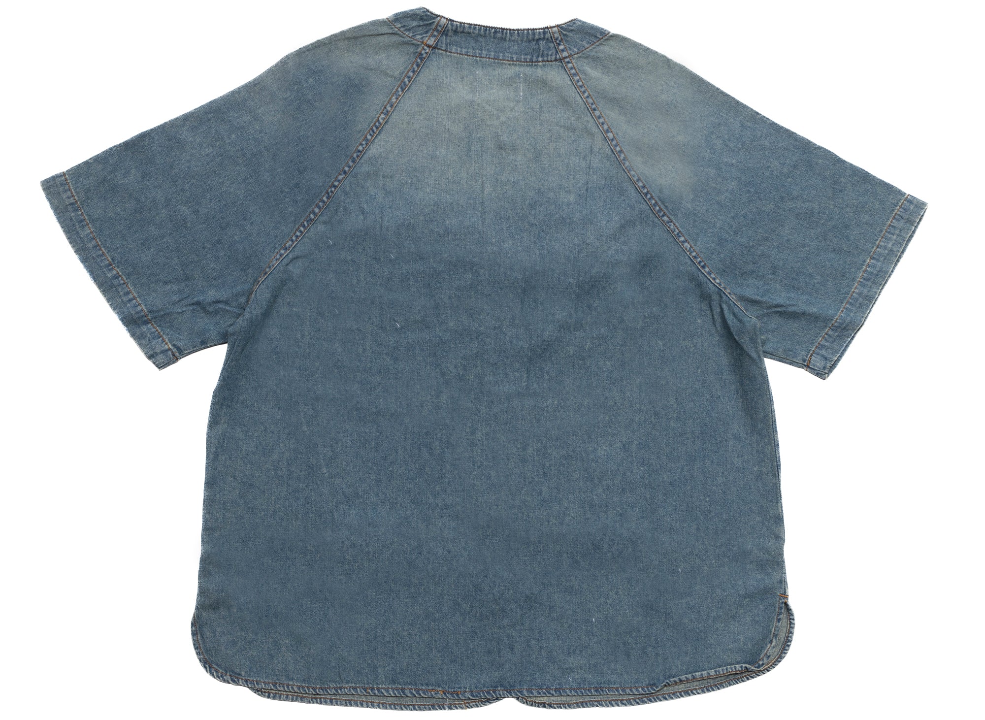 Rhude Baseball Denim Shirt - Image 3