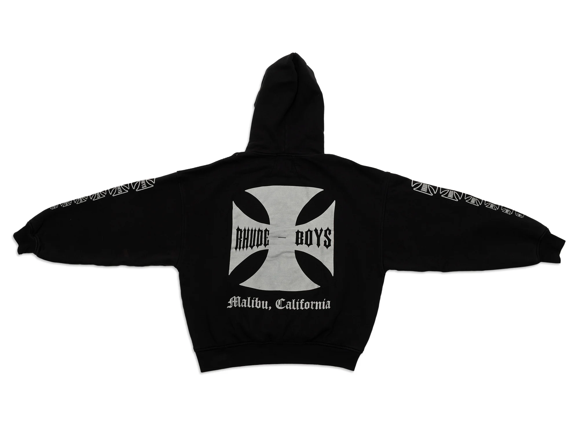 Rhude Boys Hoodie in Vintage Black - Image 2