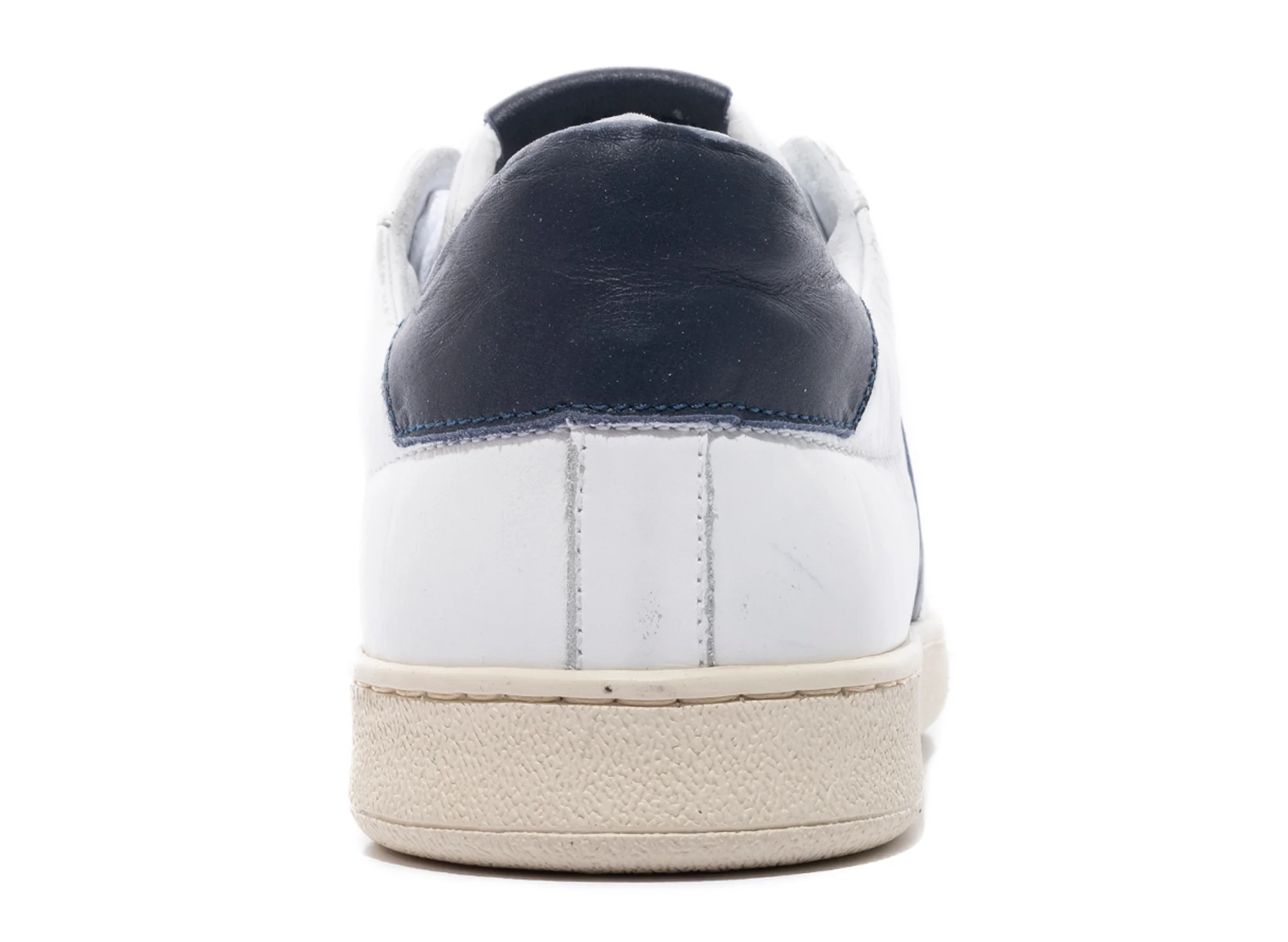 Rhude Court Shoe in White and Navy - Image 2