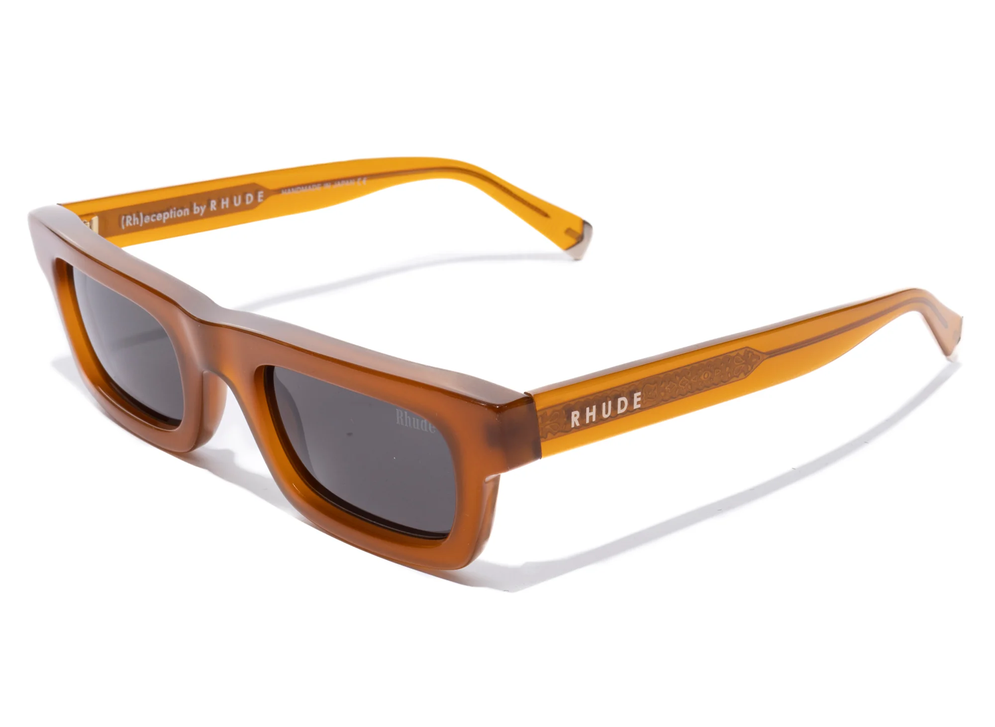 Rhude Lightning Frame Sunglasses in Brown - Image 2