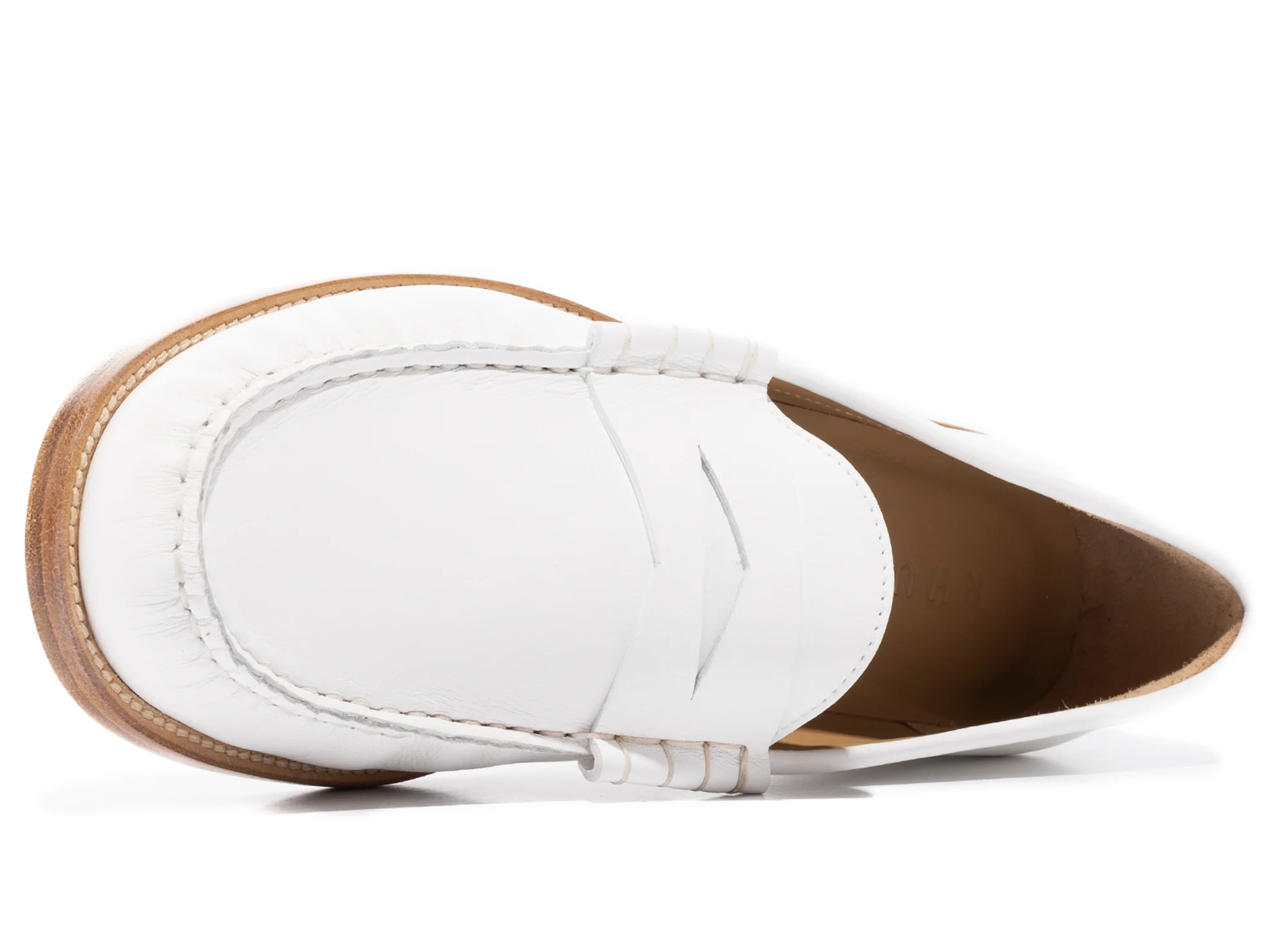 Rhude Loafer in White - Image 4