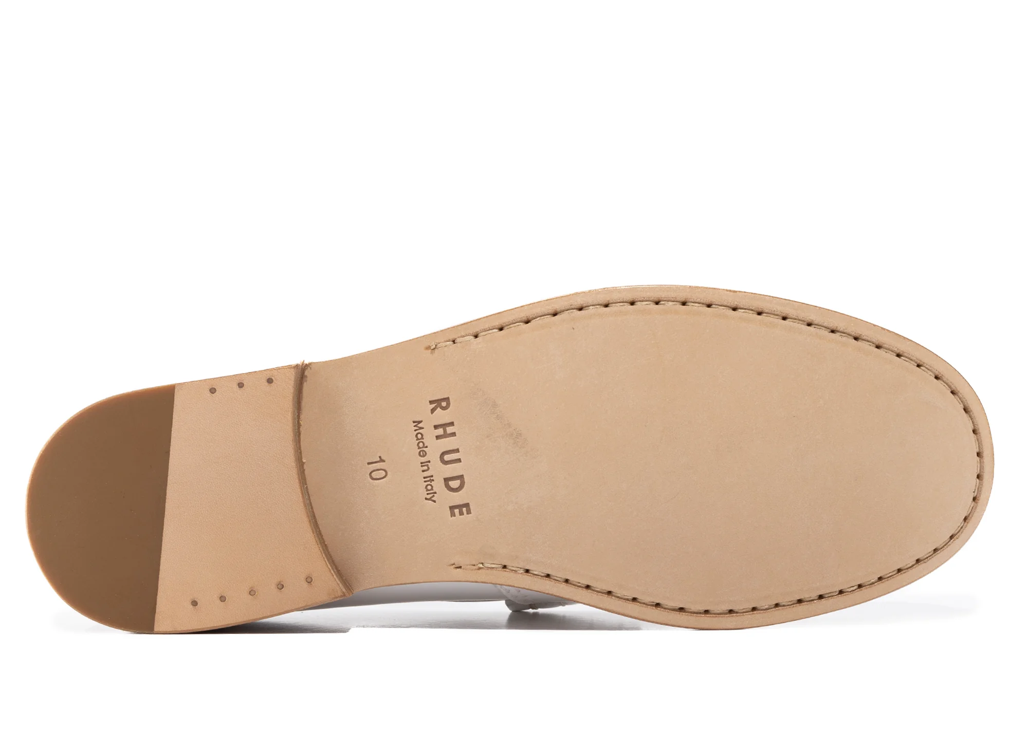 Rhude Loafer in White - Image 5