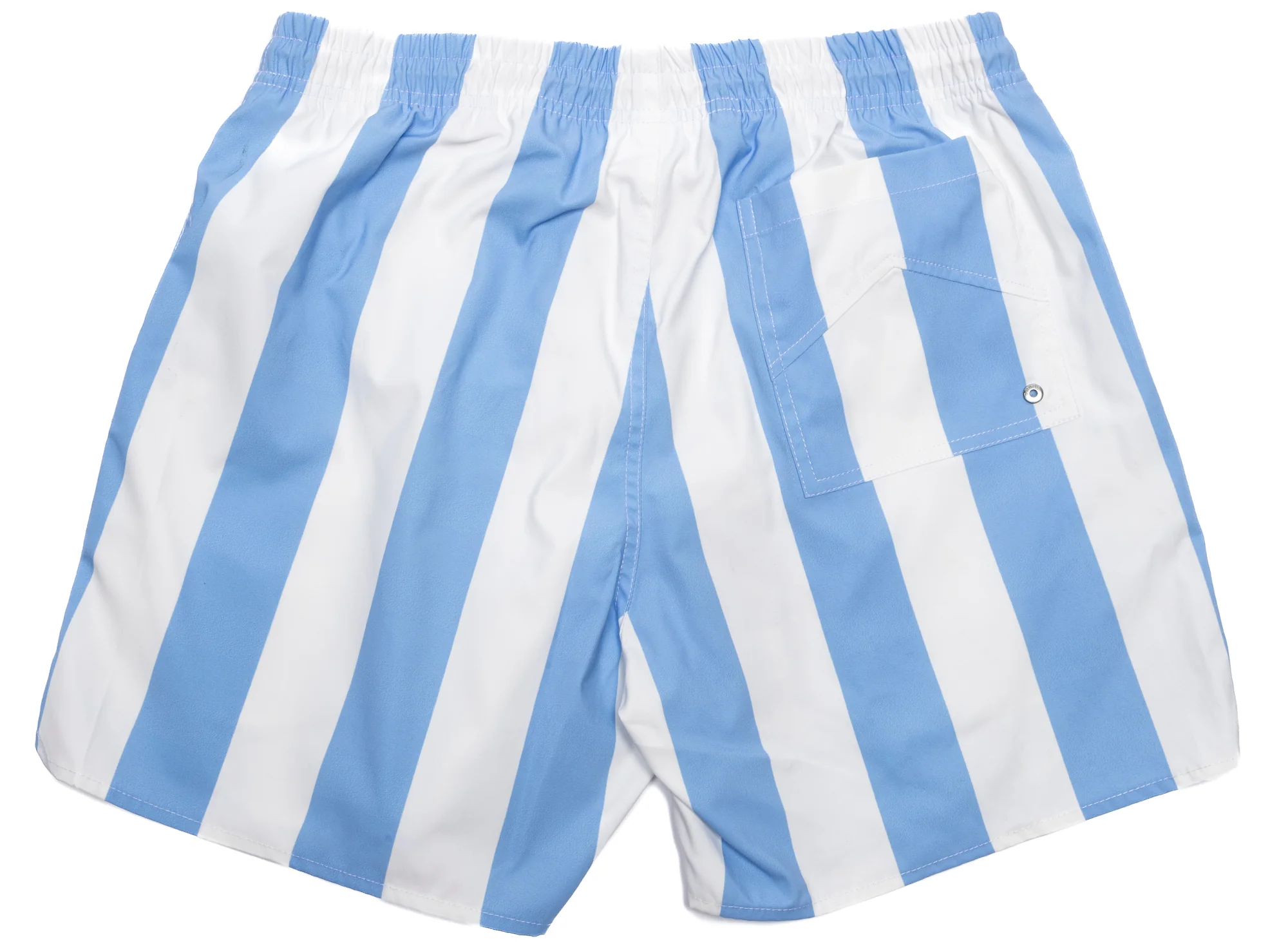 Rhude Logo Striped Swim Shorts - Image 2