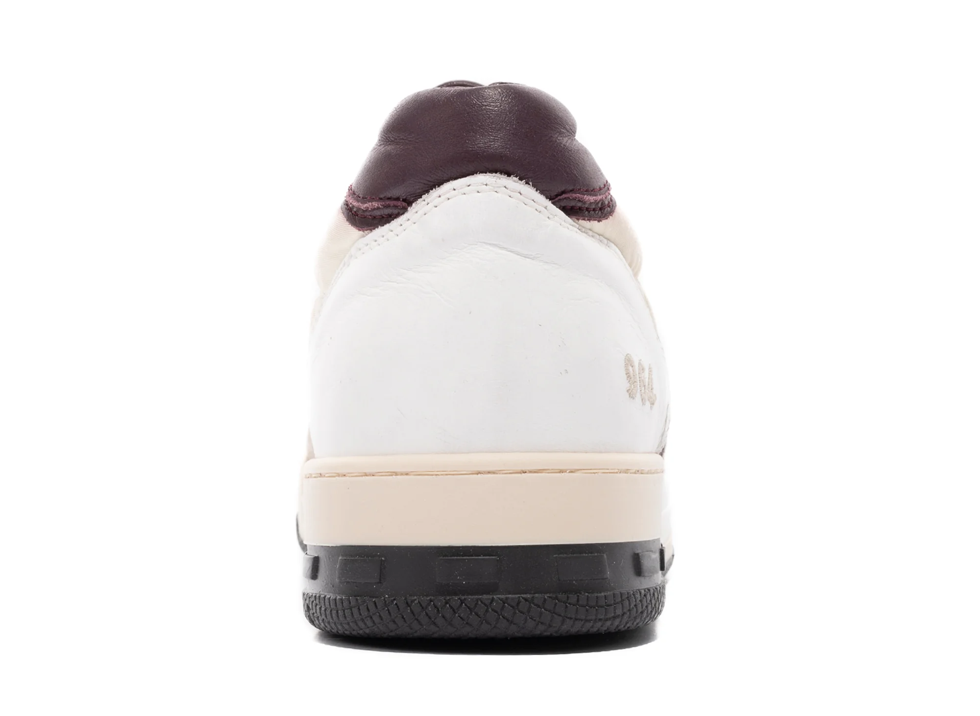 Rhude Racing Sneaker in White / Maroon / Beige - Image 2