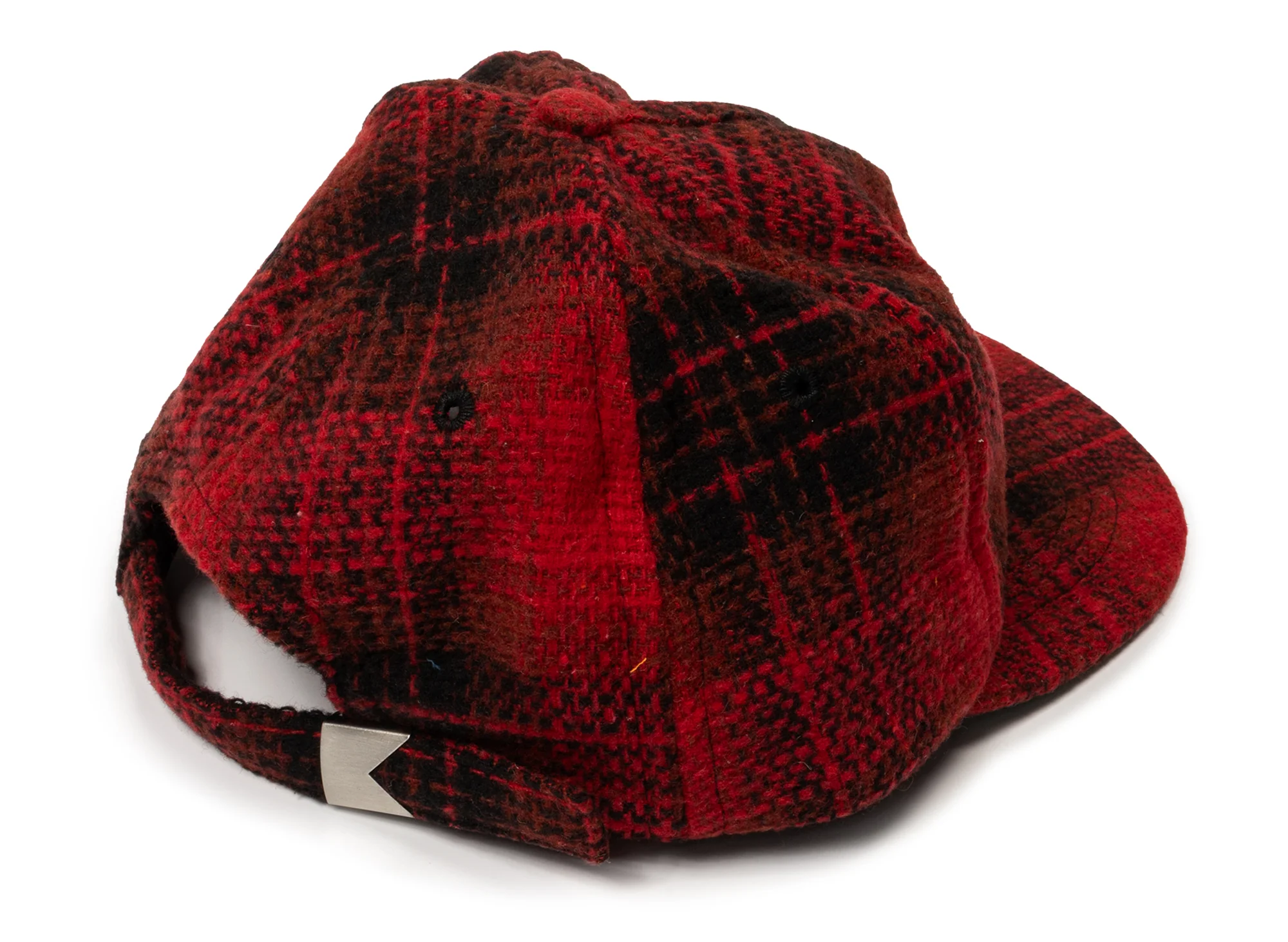 Rhude Scramble Logo Hat in Red / Black - Image 2