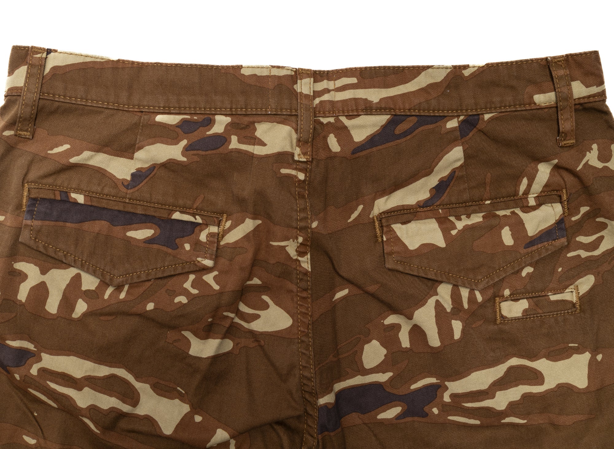 Rhude Tiger Camo Cargo Pants in Brown - Image 2