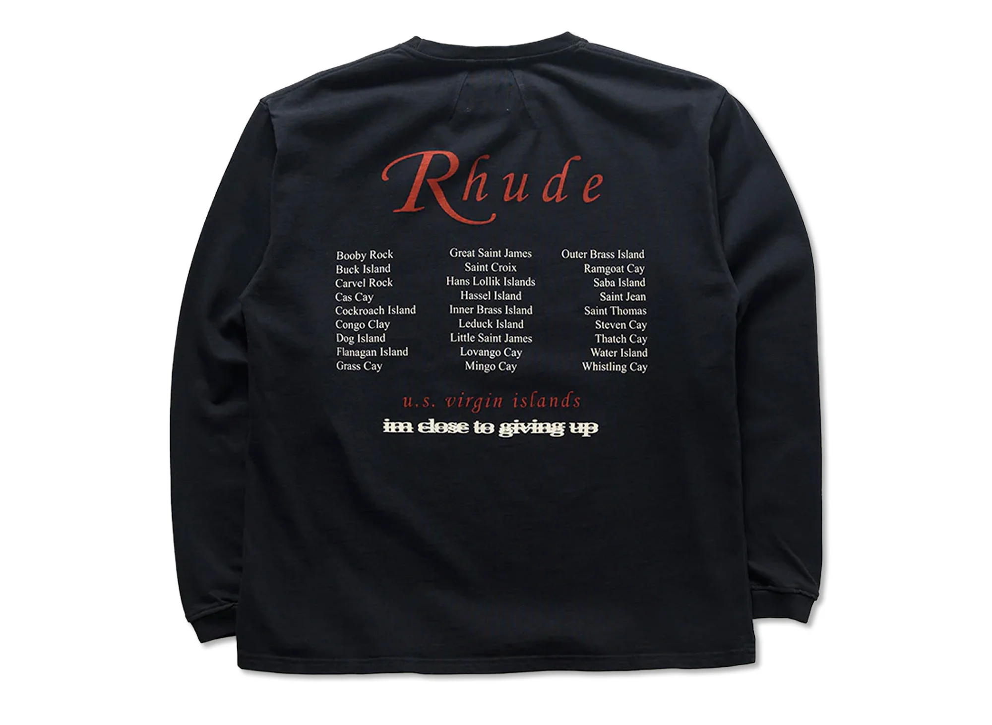Rhude USVI Regatta Tour LS Tee - Image 2