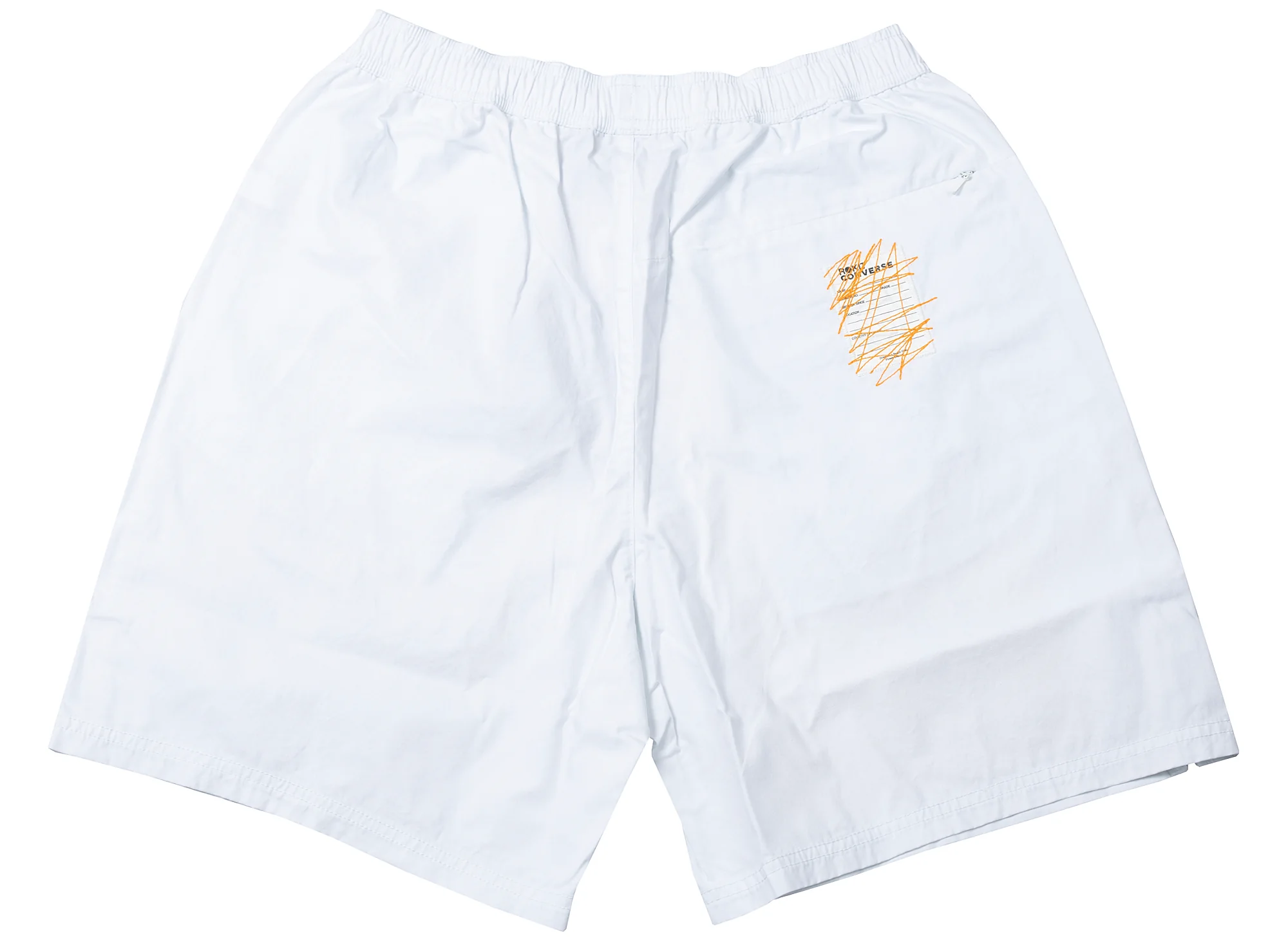 Rokit x Converse Shorts in White - Image 4
