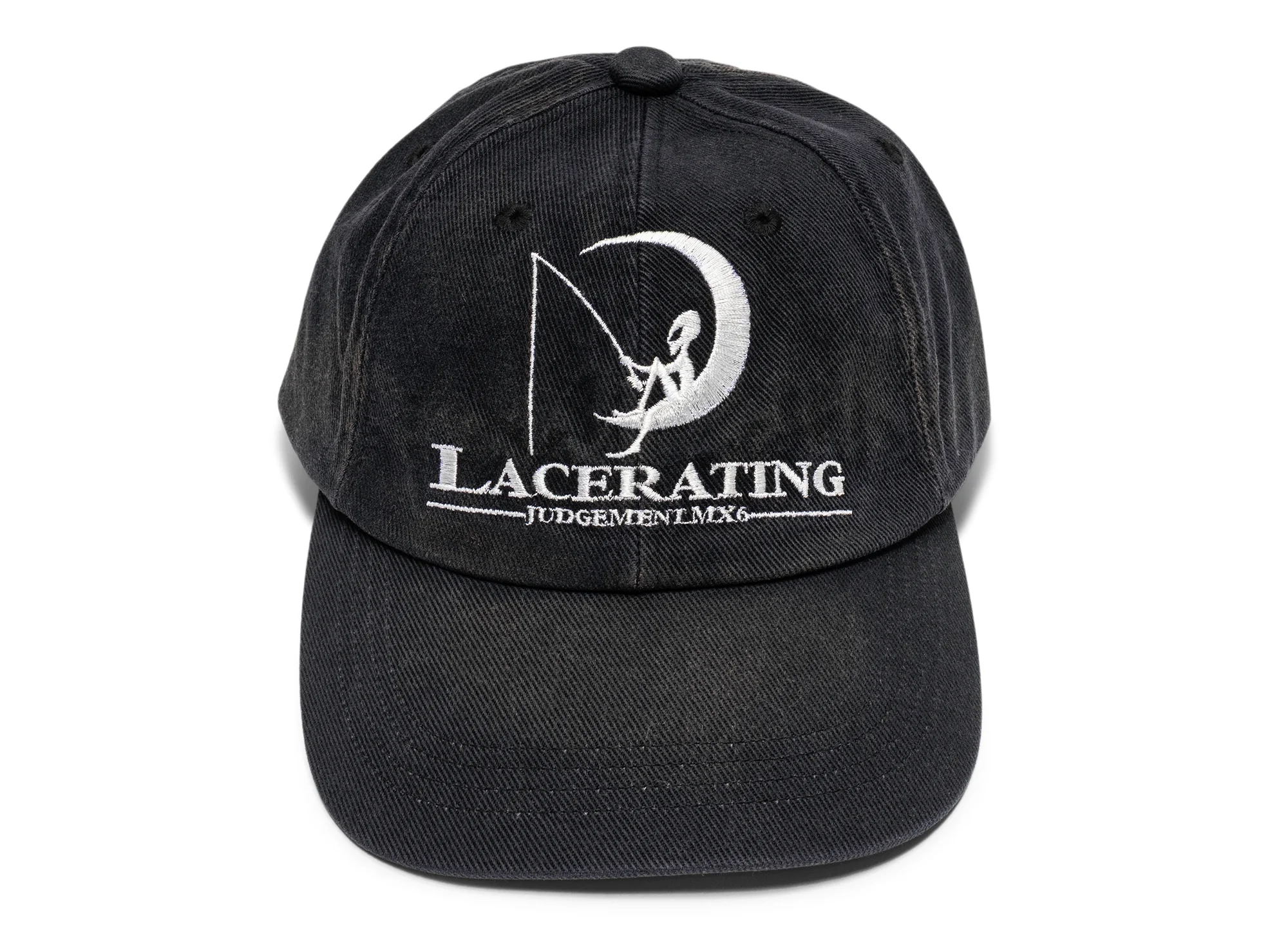 Saint Michael 6 Panel Hat in Black
