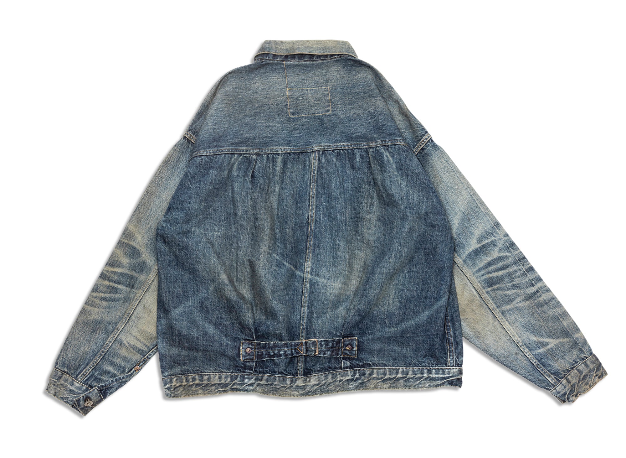 Saint Michael Damage Denim Jacket - Image 2