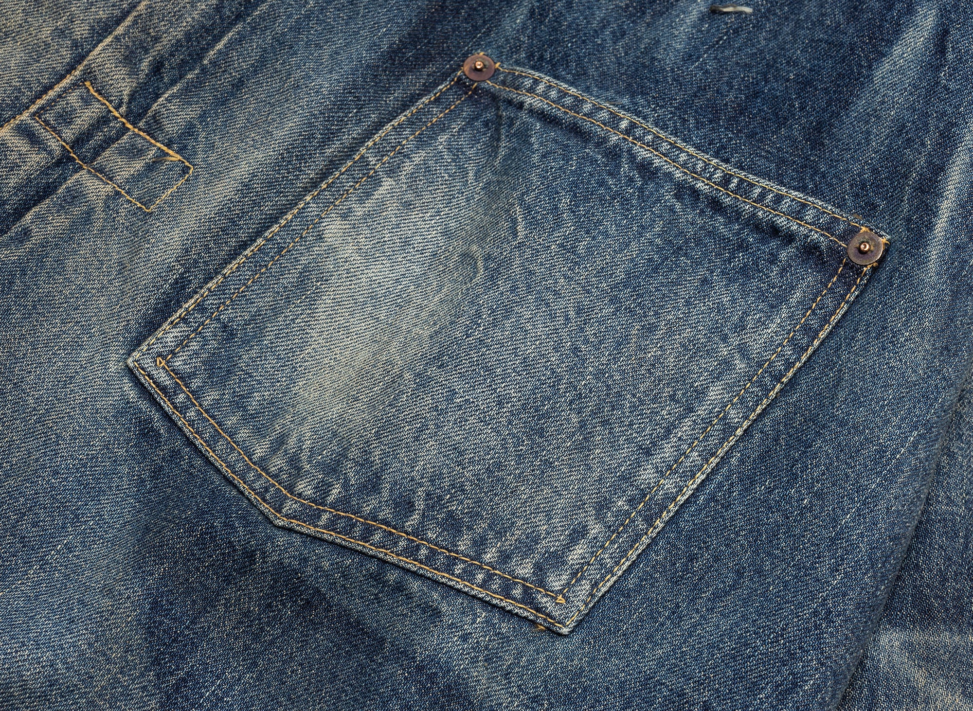 Saint Michael Damage Denim Jacket - Image 4
