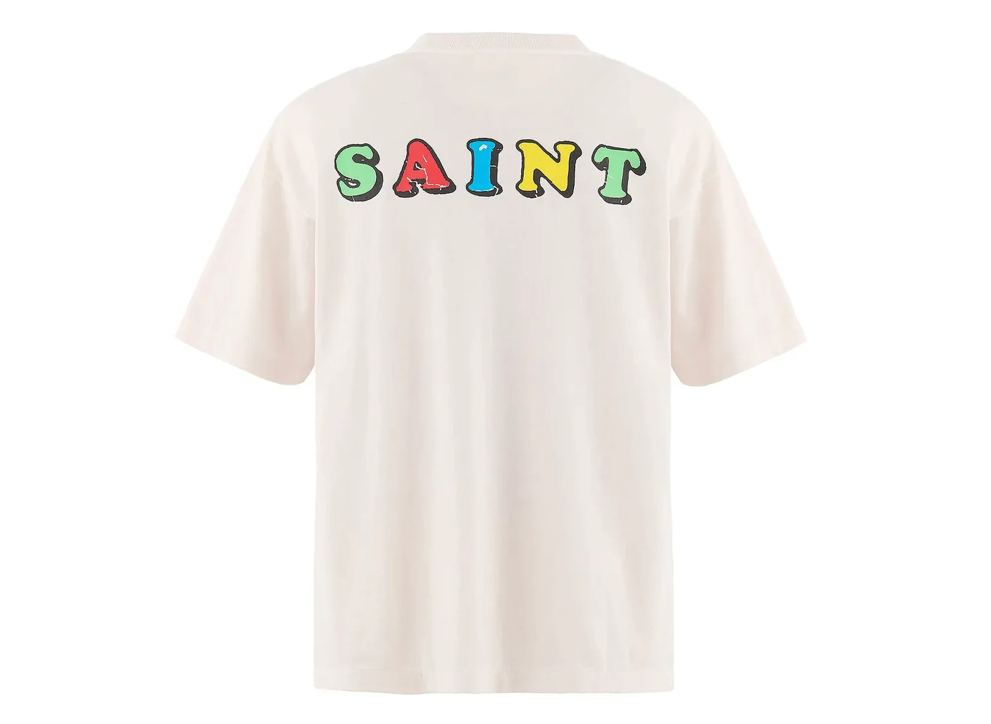 Saint Michael 'Destroy' SS T-Shirt in White - Image 2
