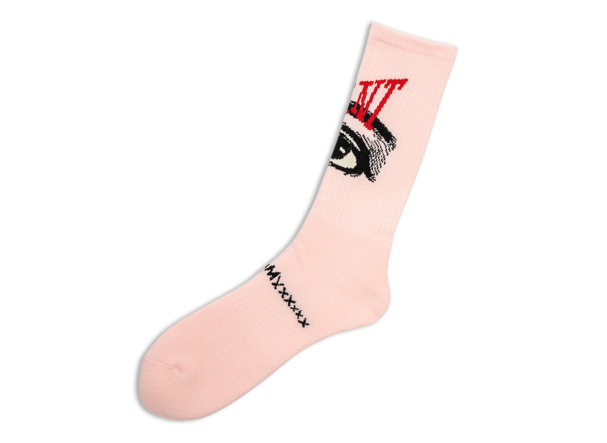 Saint Michael Eye Socks in Pink - Image 2