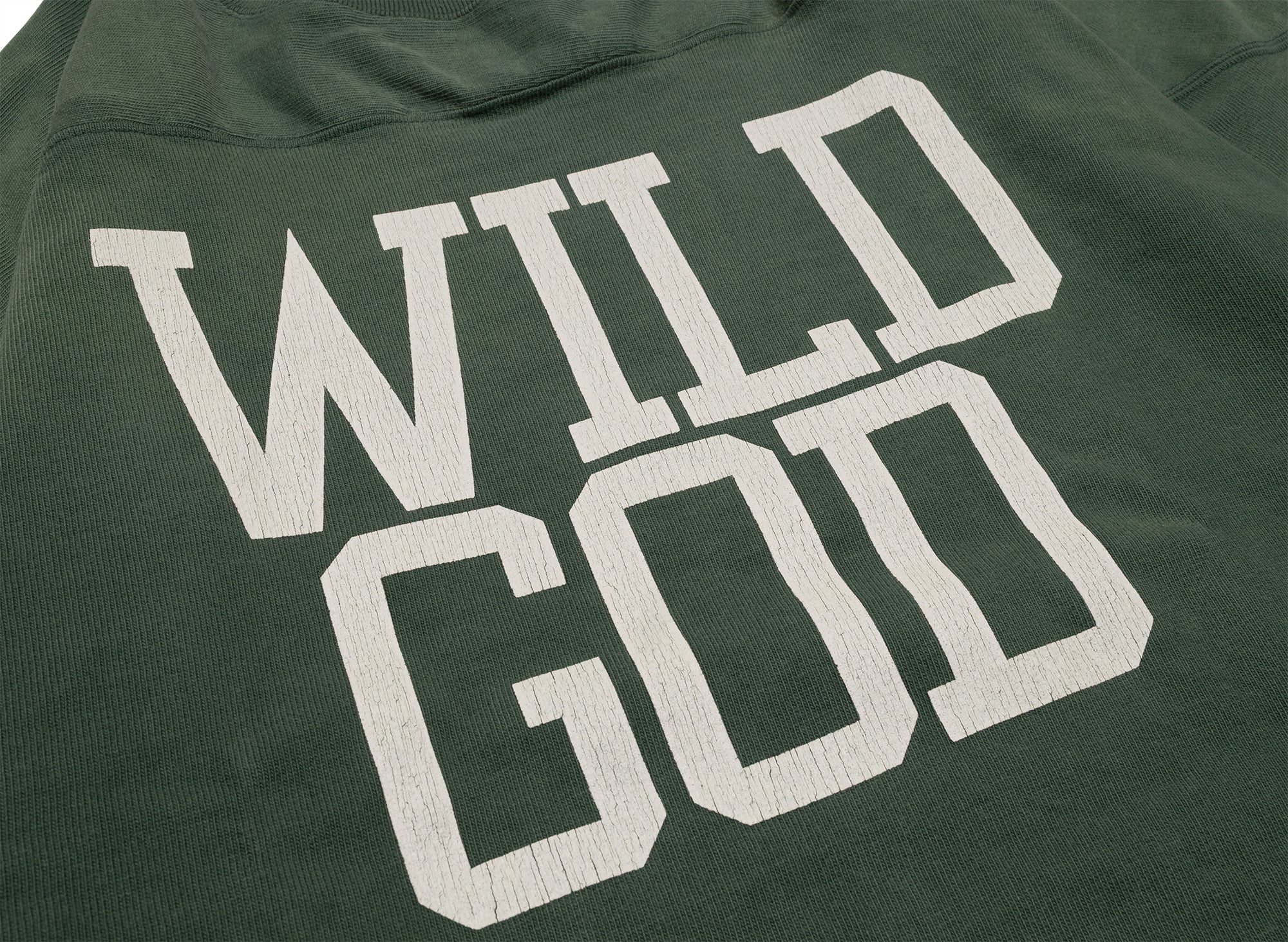 Saint Michael Football Sweat Wild God Tee in Green - Image 4