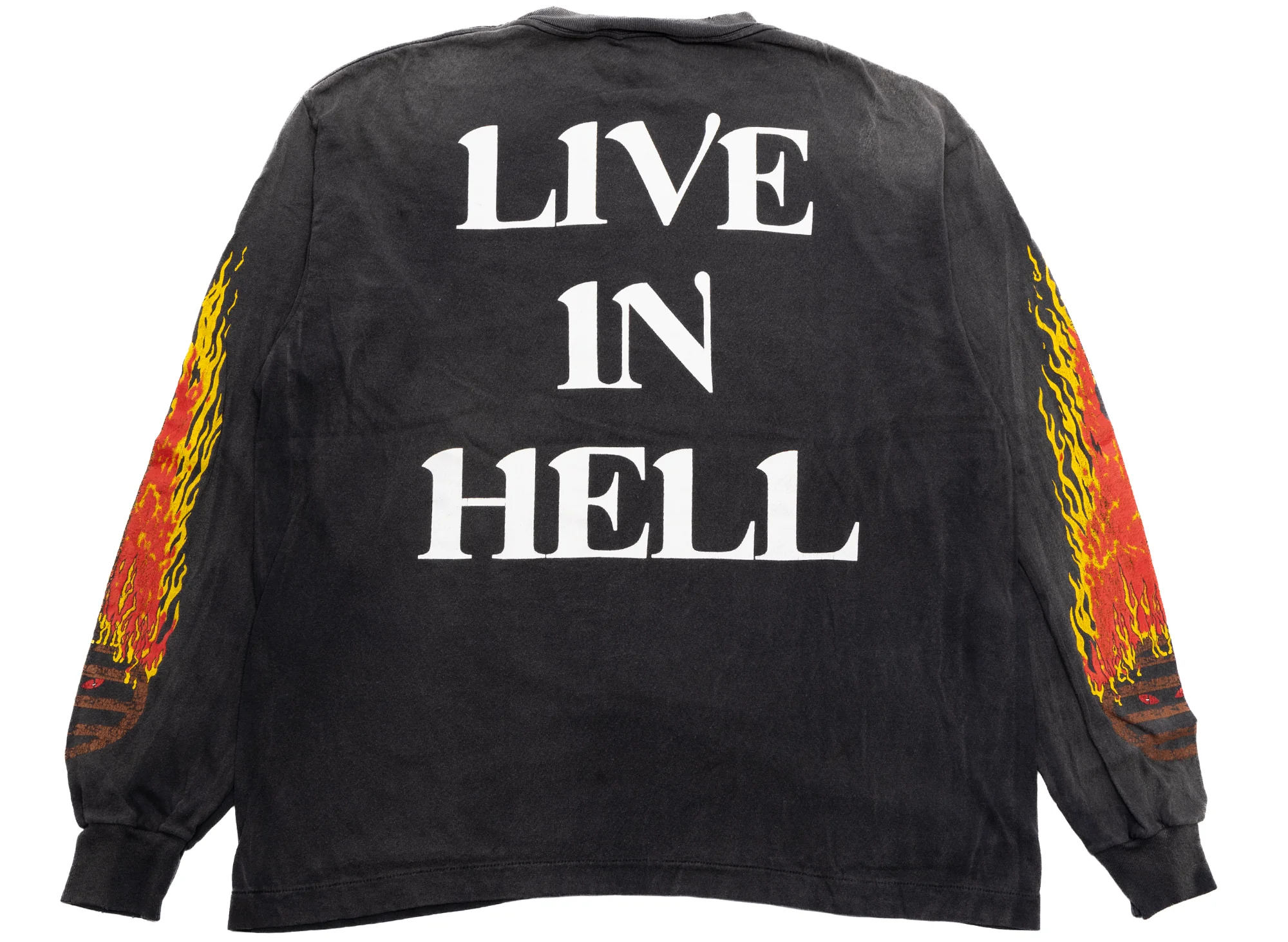 Saint Michael Live in Hell L/S Tee - Image 2