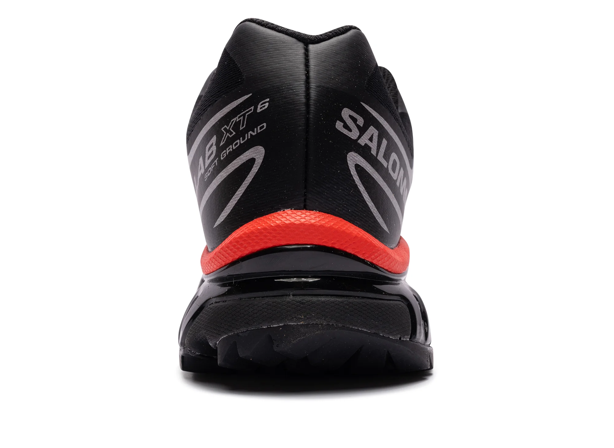 Salomon XT-6 in Black / Fiery Red - Image 2
