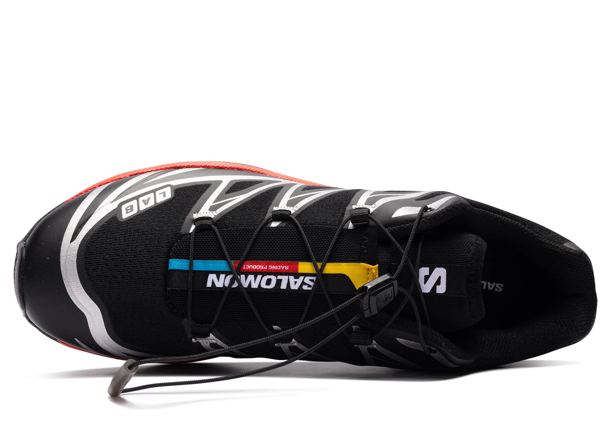 Salomon XT-6 in Black / Fiery Red - Image 4