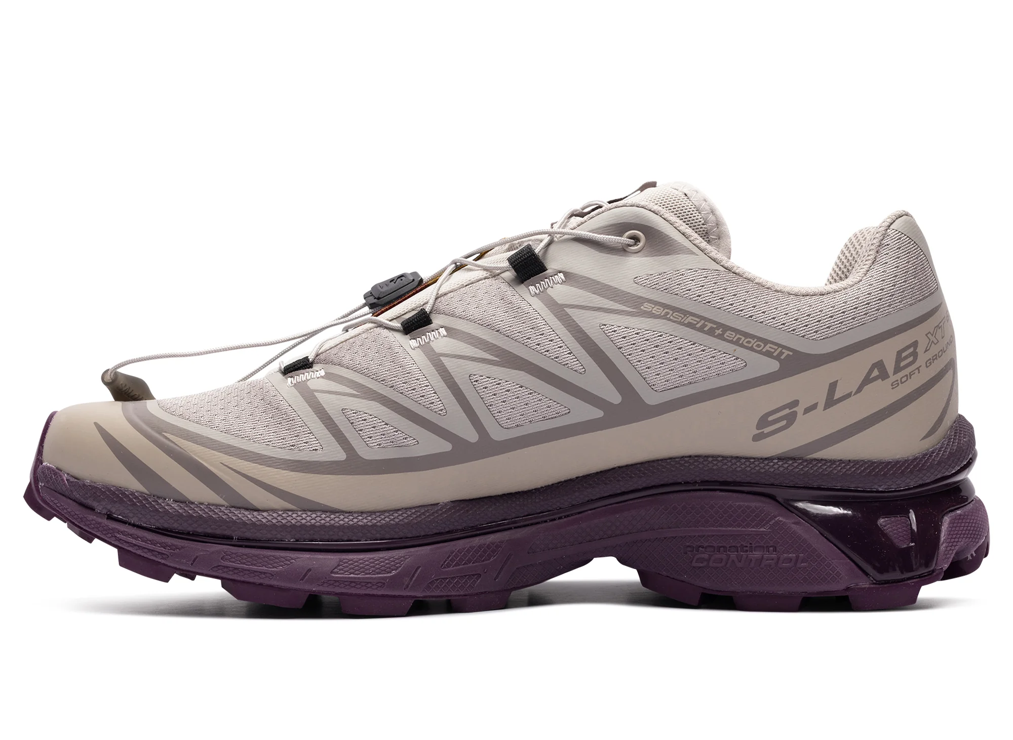 Salomon XT-6 in Paloma / Winter Bloom - Image 3