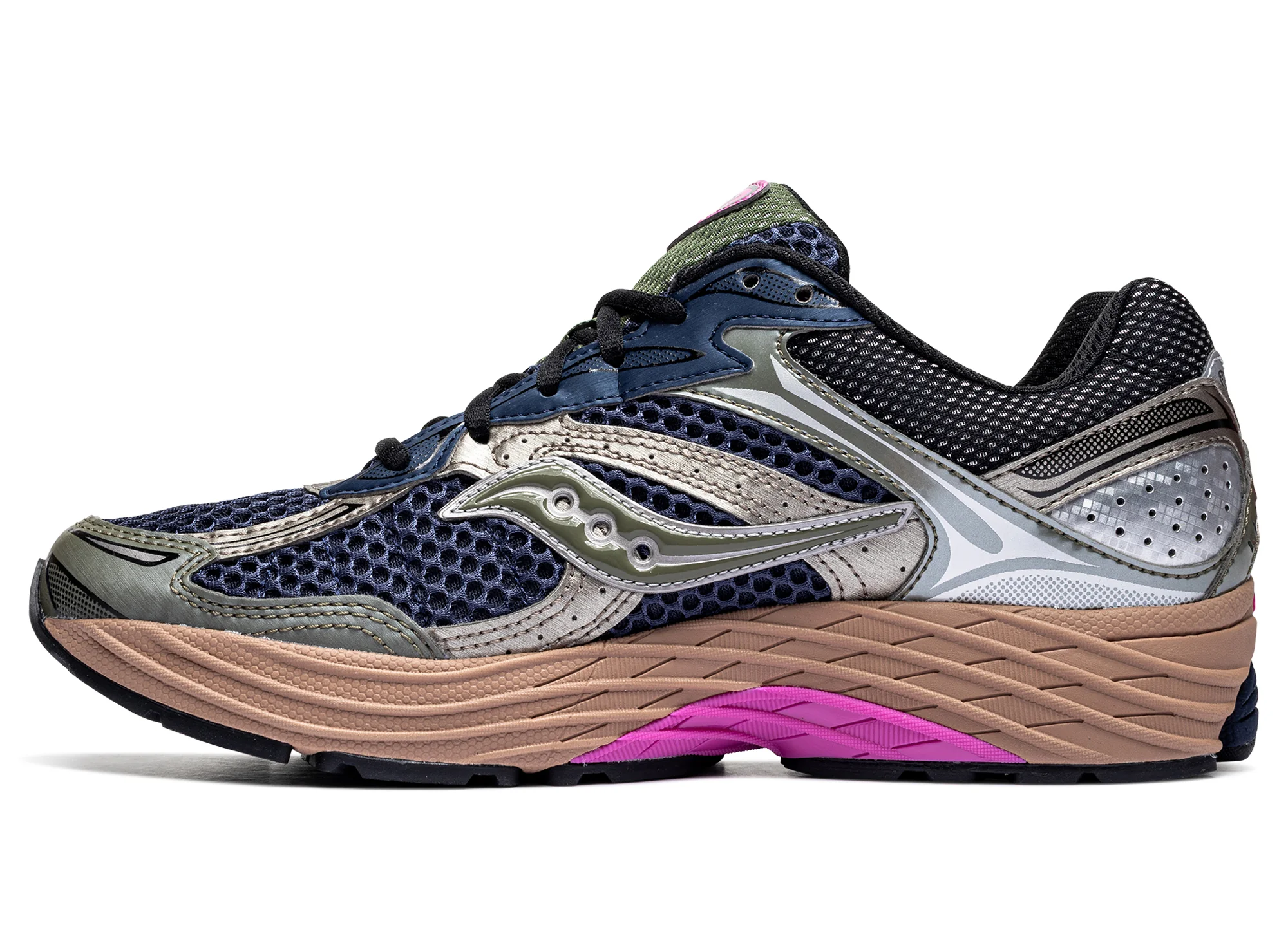 Saucony Progrid Omni 9 in Blue / Brush - Image 3