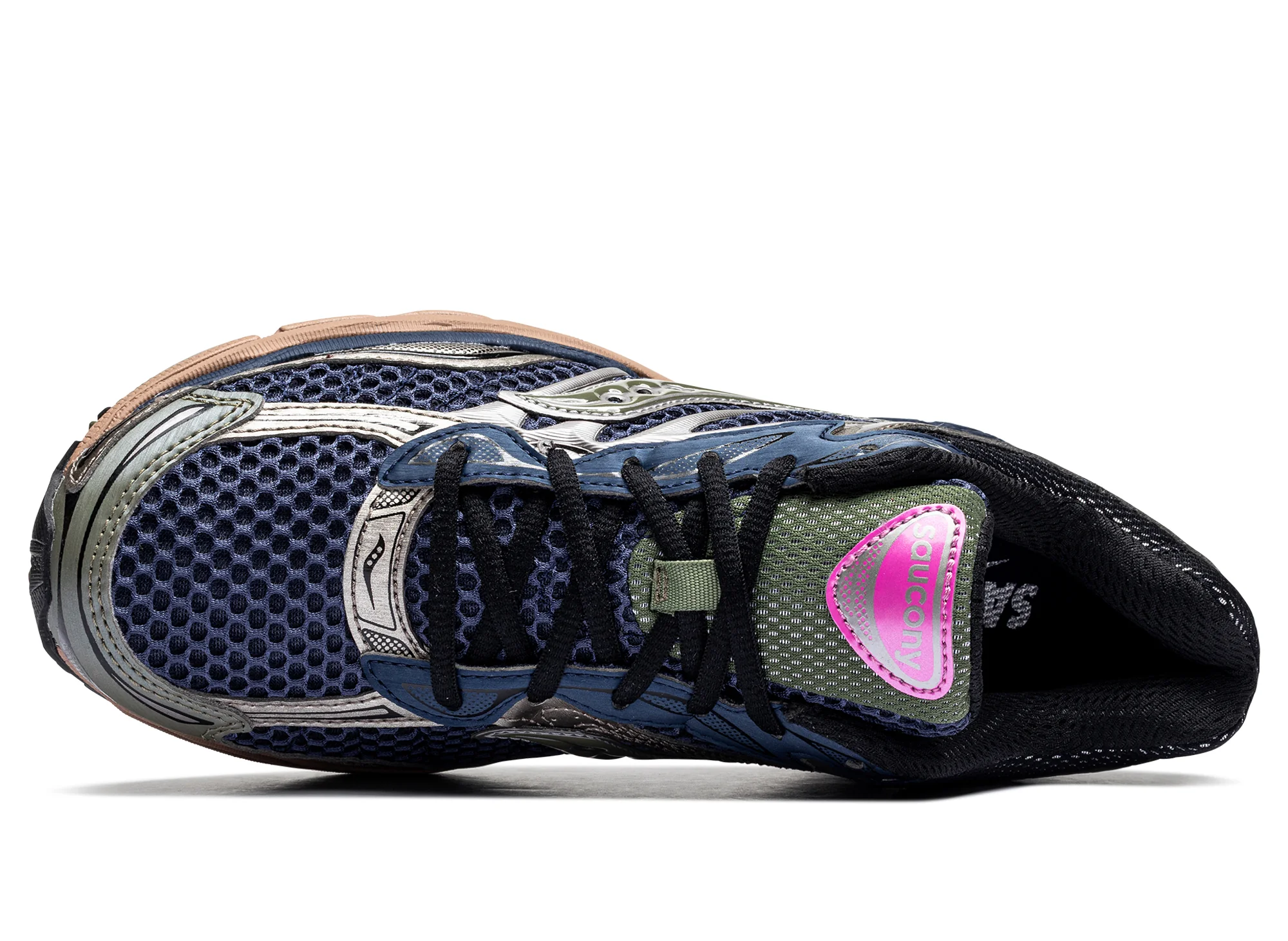 Saucony Progrid Omni 9 in Blue / Brush - Image 4