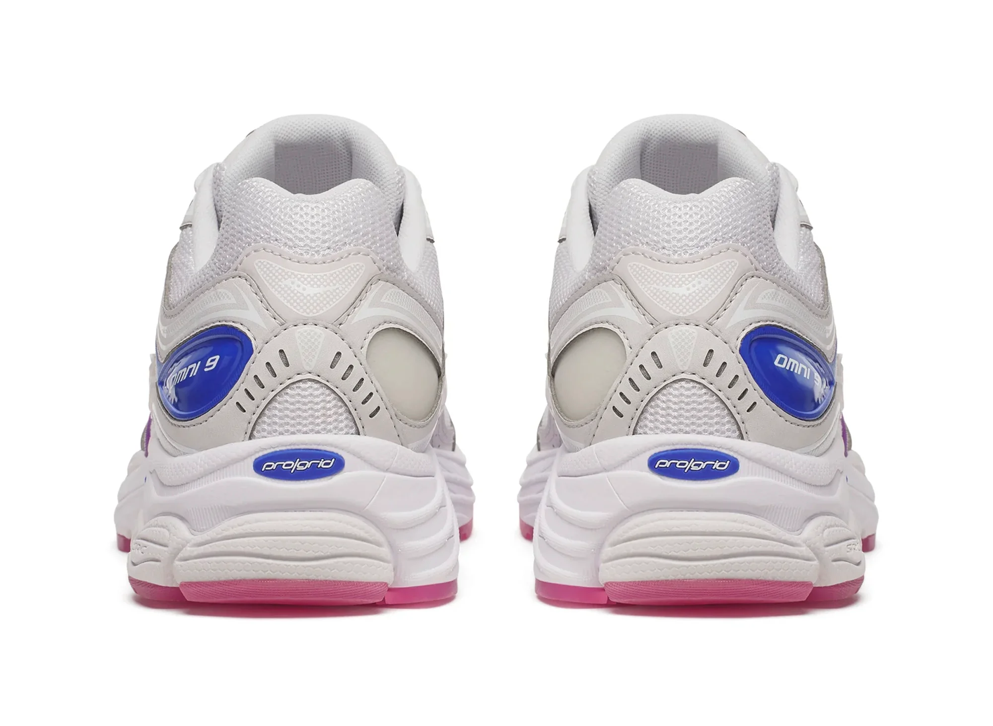 Saucony Progrid Omni 9 in White / Dusk - Image 2