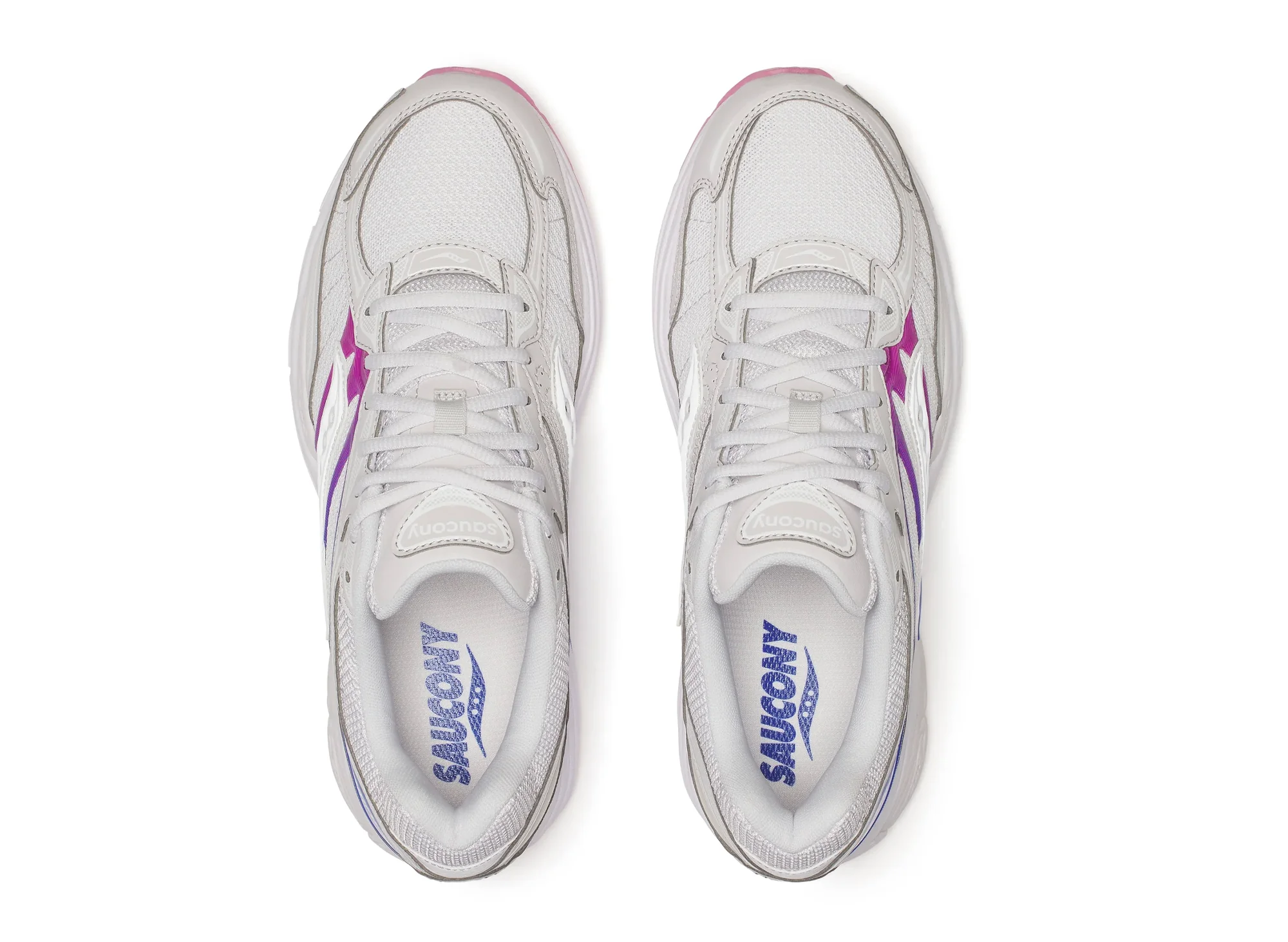 Saucony Progrid Omni 9 in White / Dusk - Image 4