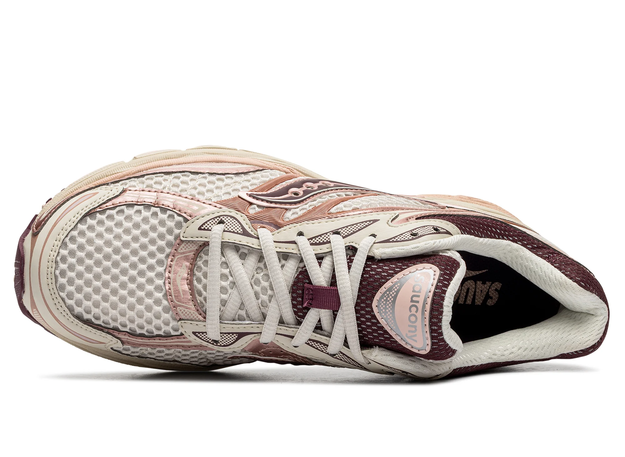 Saucony Progrid Omni 9 'Ivory / Peony' - Image 4