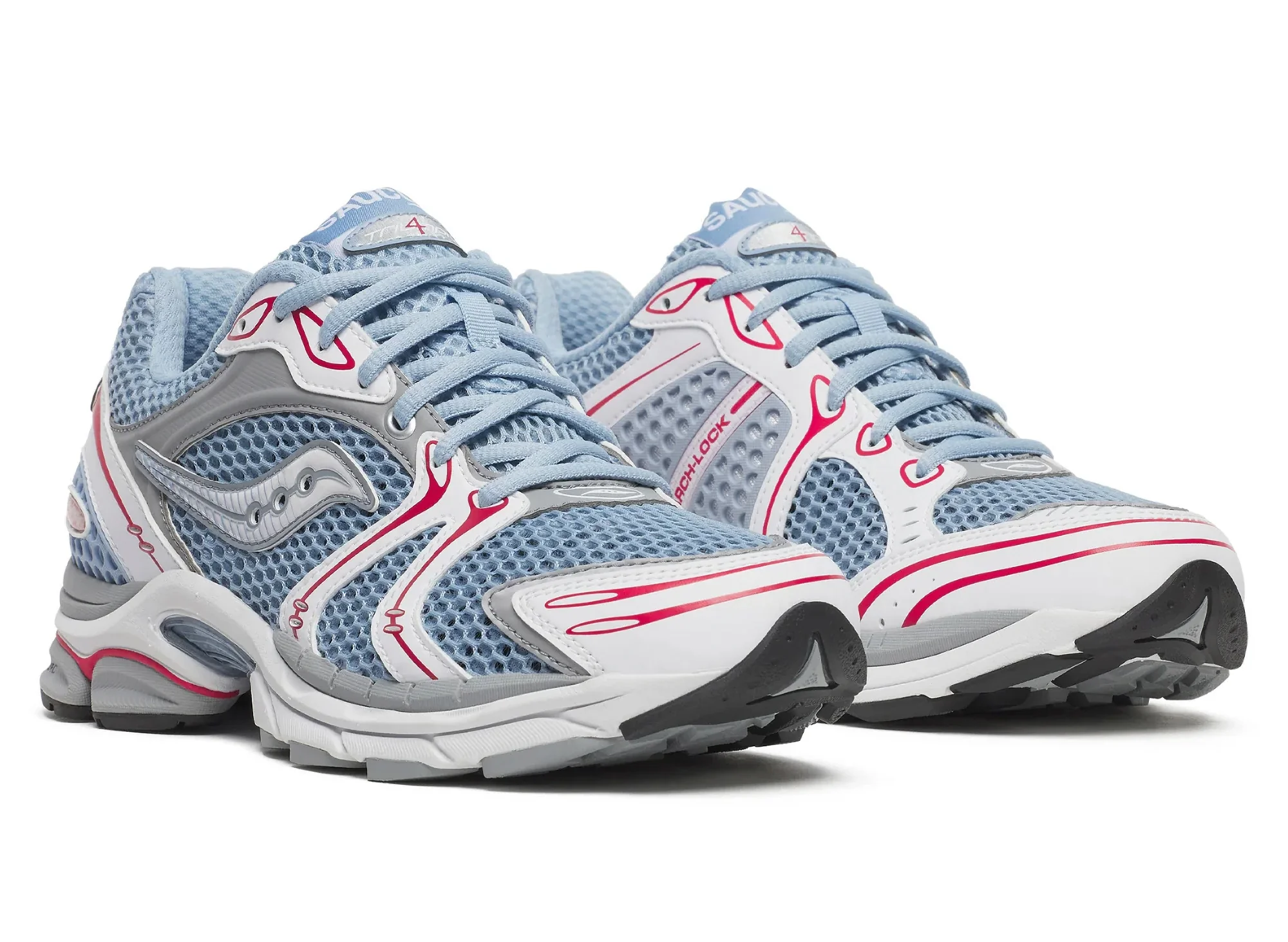 Saucony Progrid Triumph 4 in Blue / White - Image 4