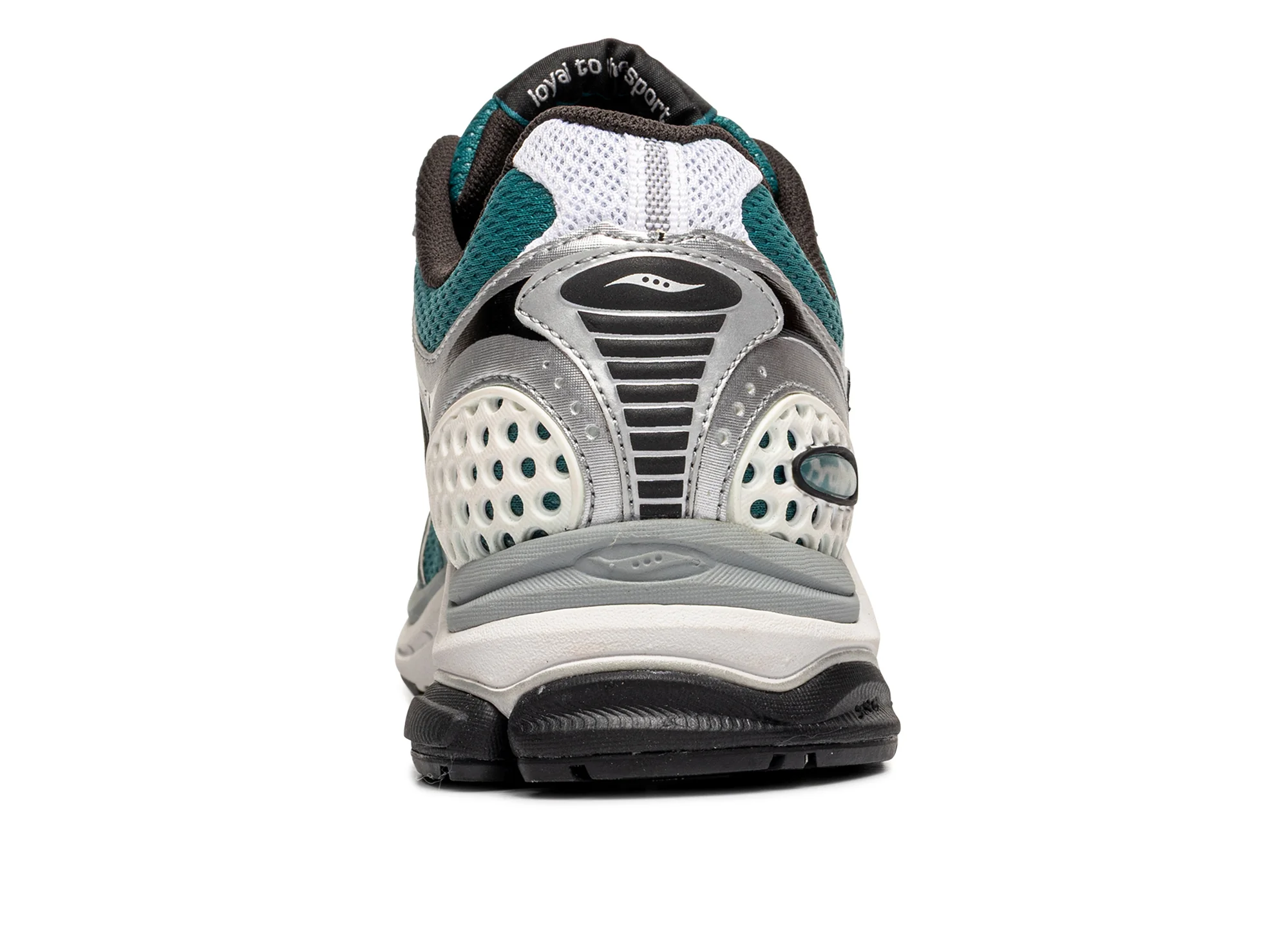 Saucony Progrid Triumph 4 in 'Teal / Silver' - Image 2