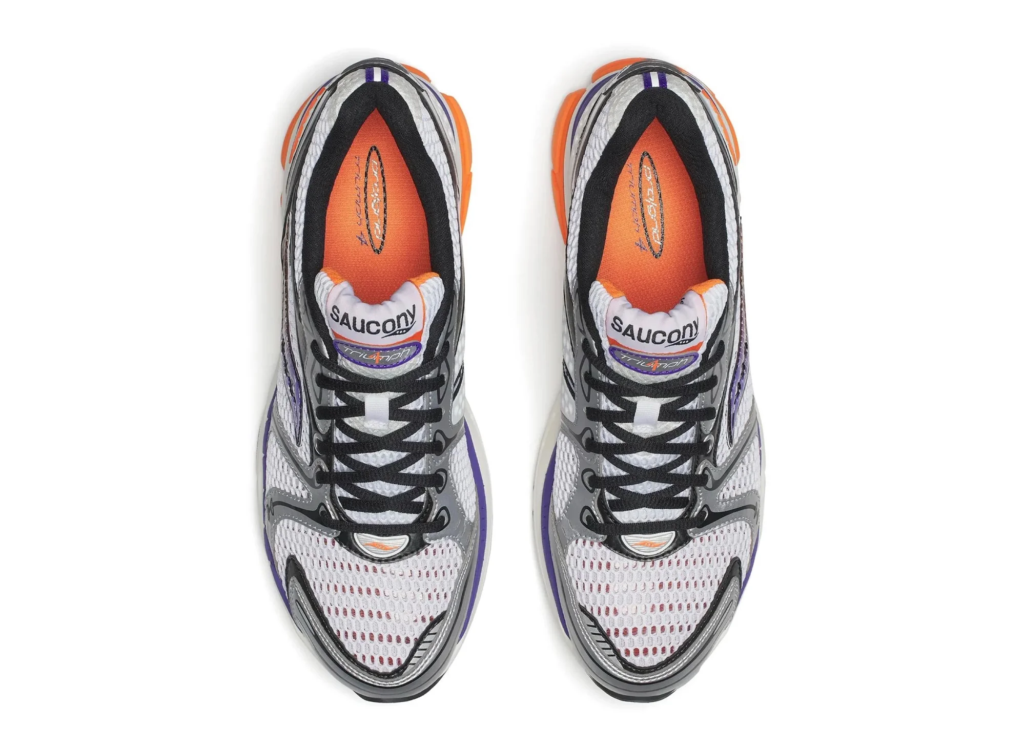 Saucony Progrid Triumph 4 in White - Image 4