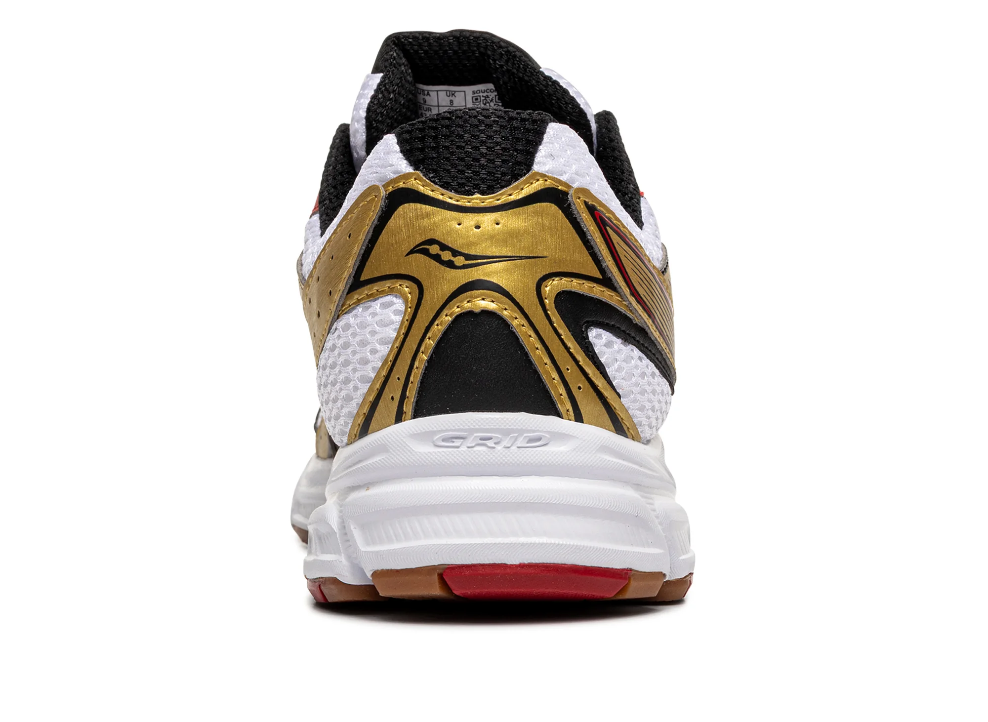 Saucony Ride Millennium in 'White / Gold' - Image 2
