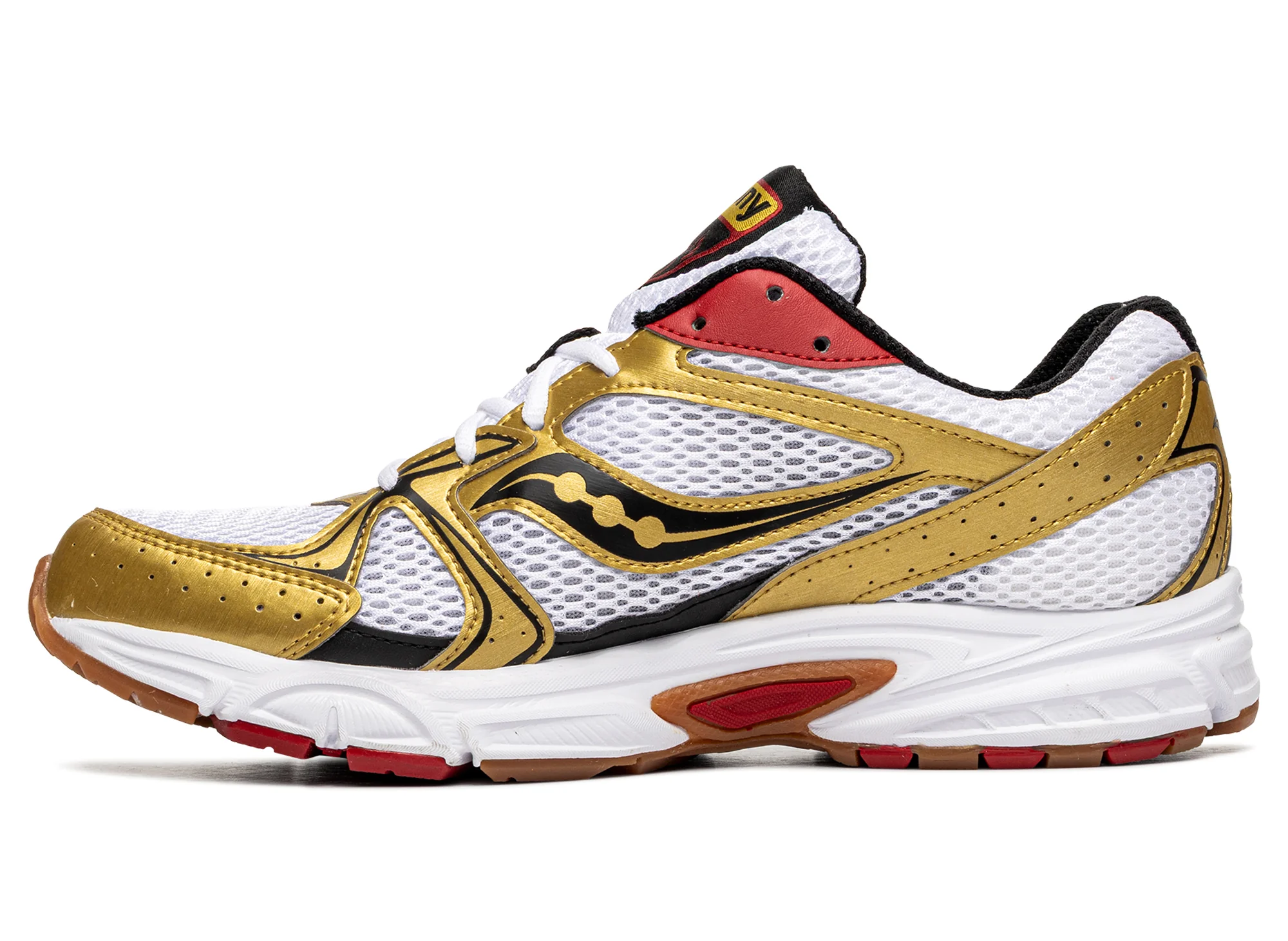 Saucony Ride Millennium in 'White / Gold' - Image 3