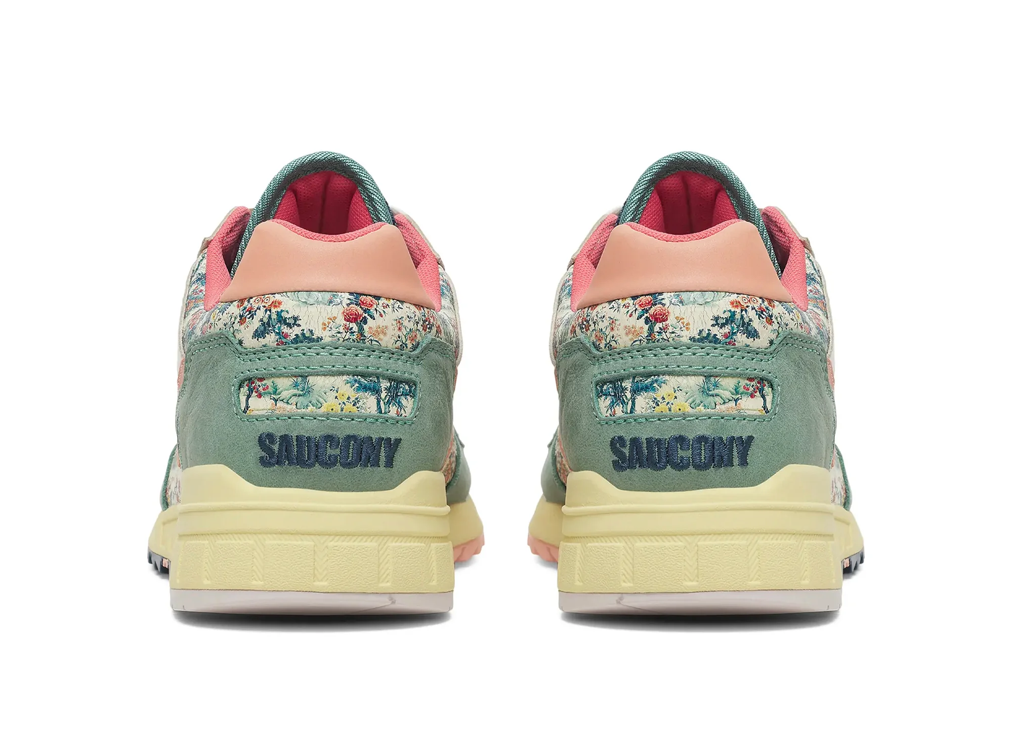 Saucony Shadow 5000 in Beige / Blue - Image 2