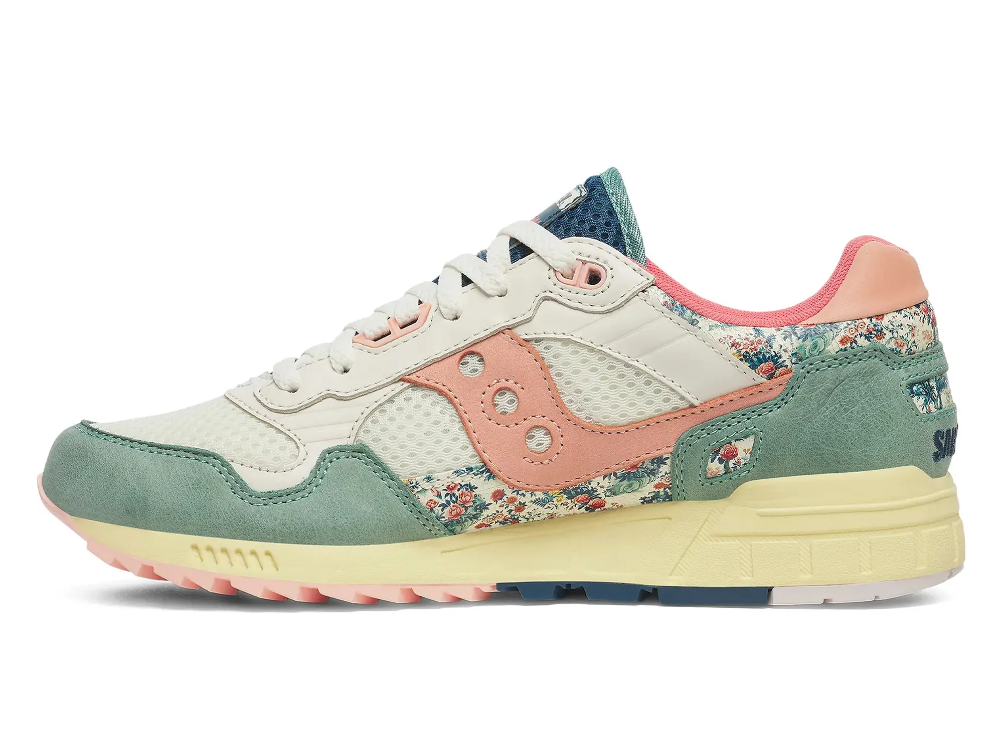 Saucony Shadow 5000 in Beige / Blue - Image 3