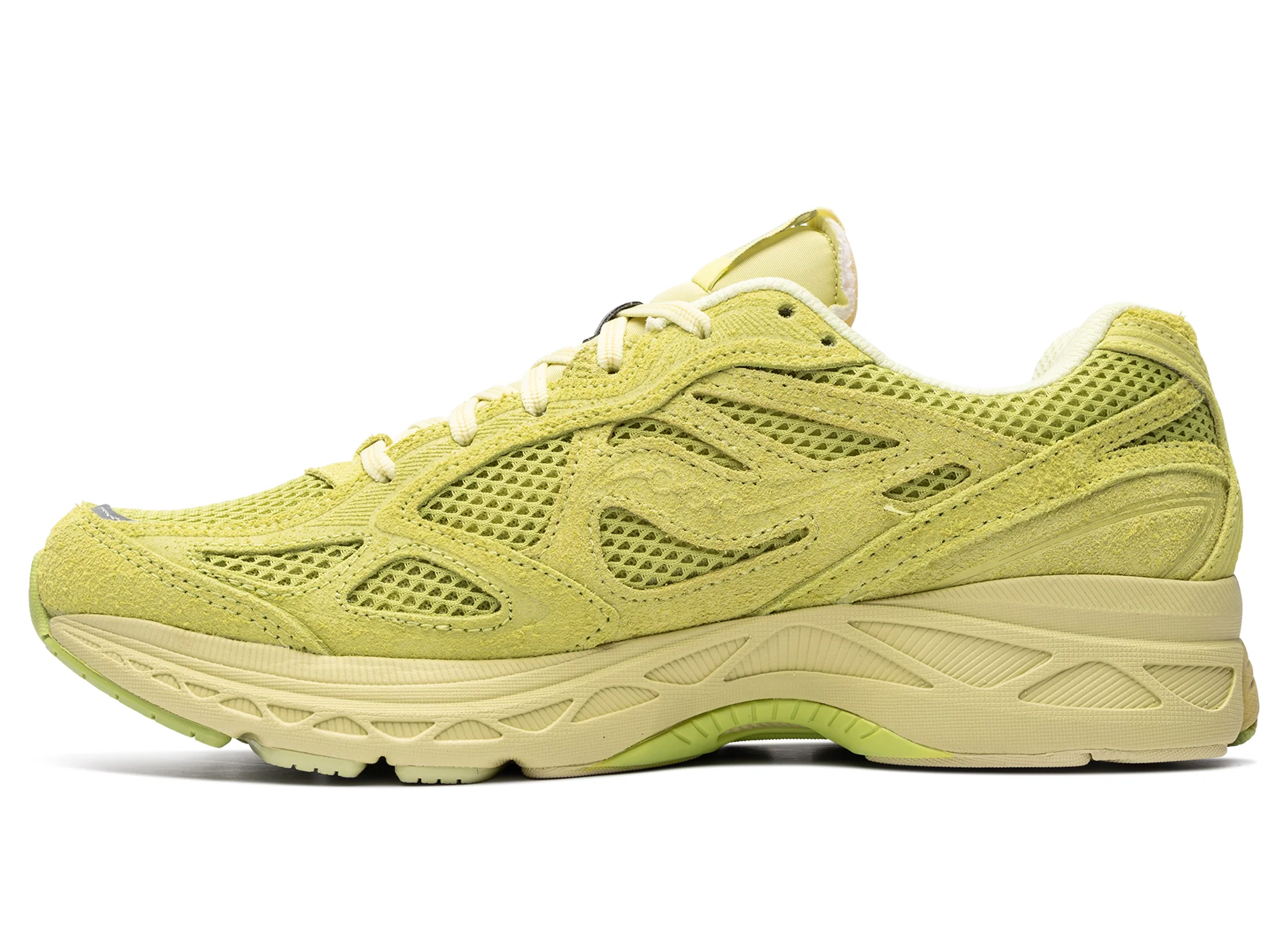 Saucony x 3sixteen Progrid Guide 7 in Lime - Image 3