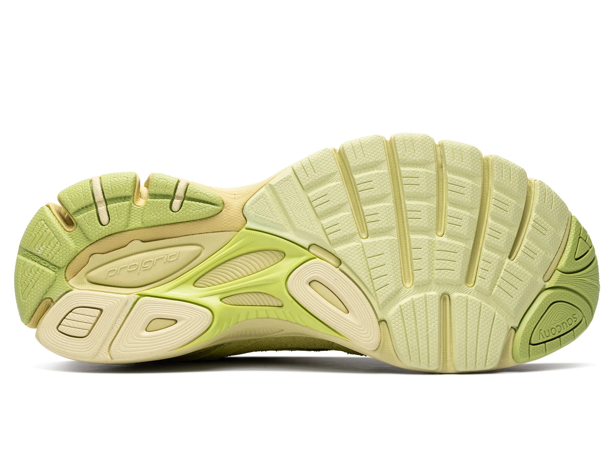 Saucony x 3sixteen Progrid Guide 7 in Lime - Image 5