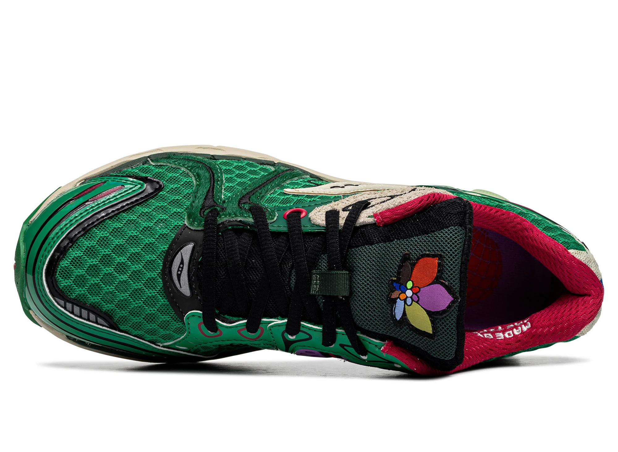 Saucony x Jae Tips Progrid Triumph 4 in Fern - Image 4