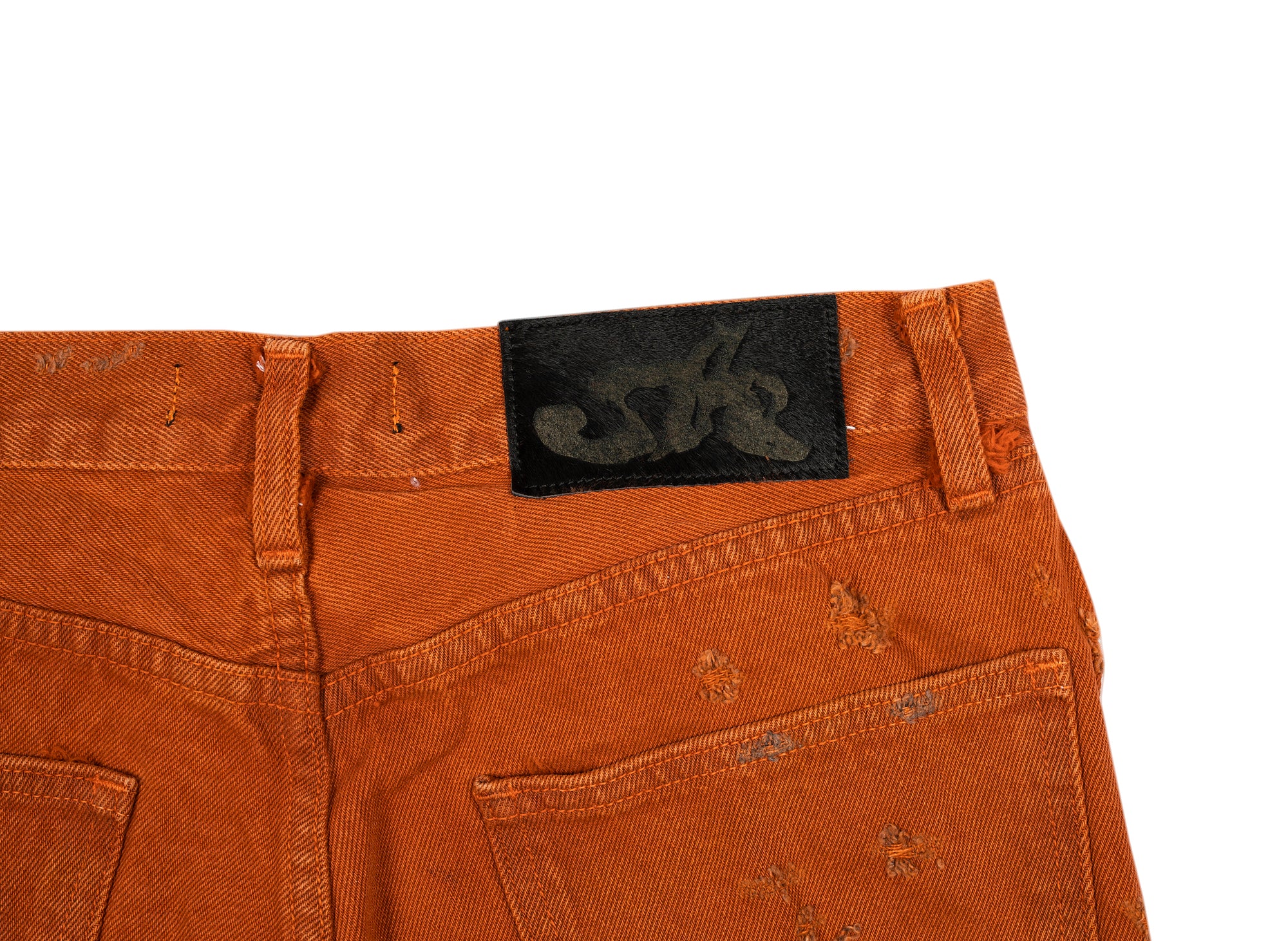 Siberia Hills Spiritual Jeans in Orange - Image 4