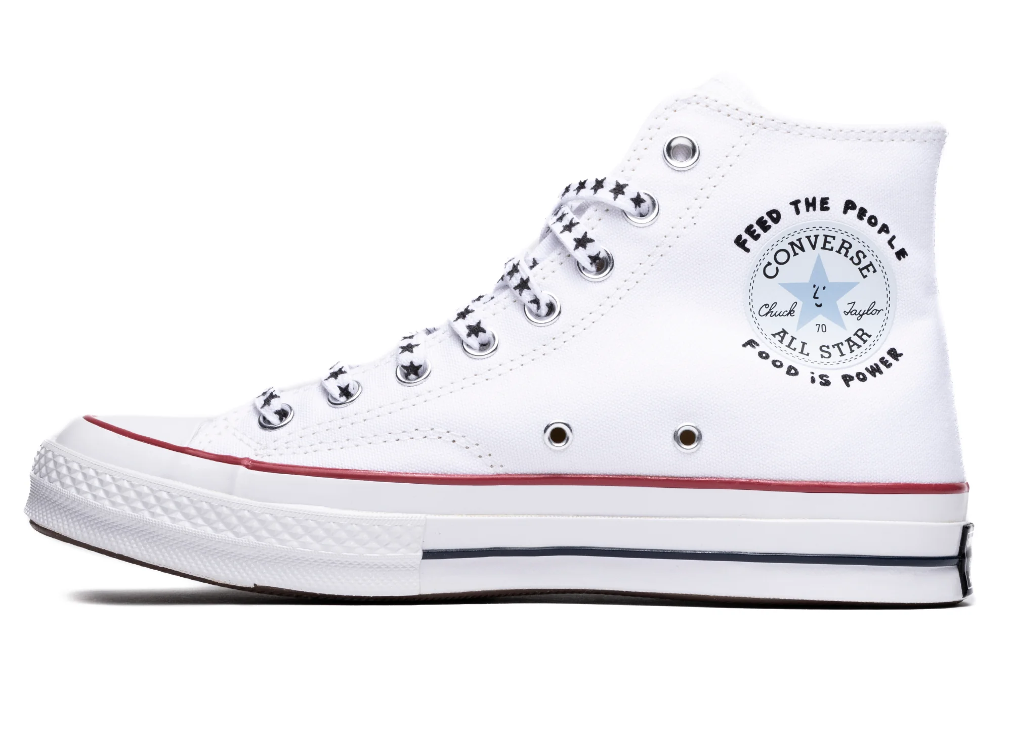 Sky High Farm Workwear x Converse Chuck 70 High in White - Image 3