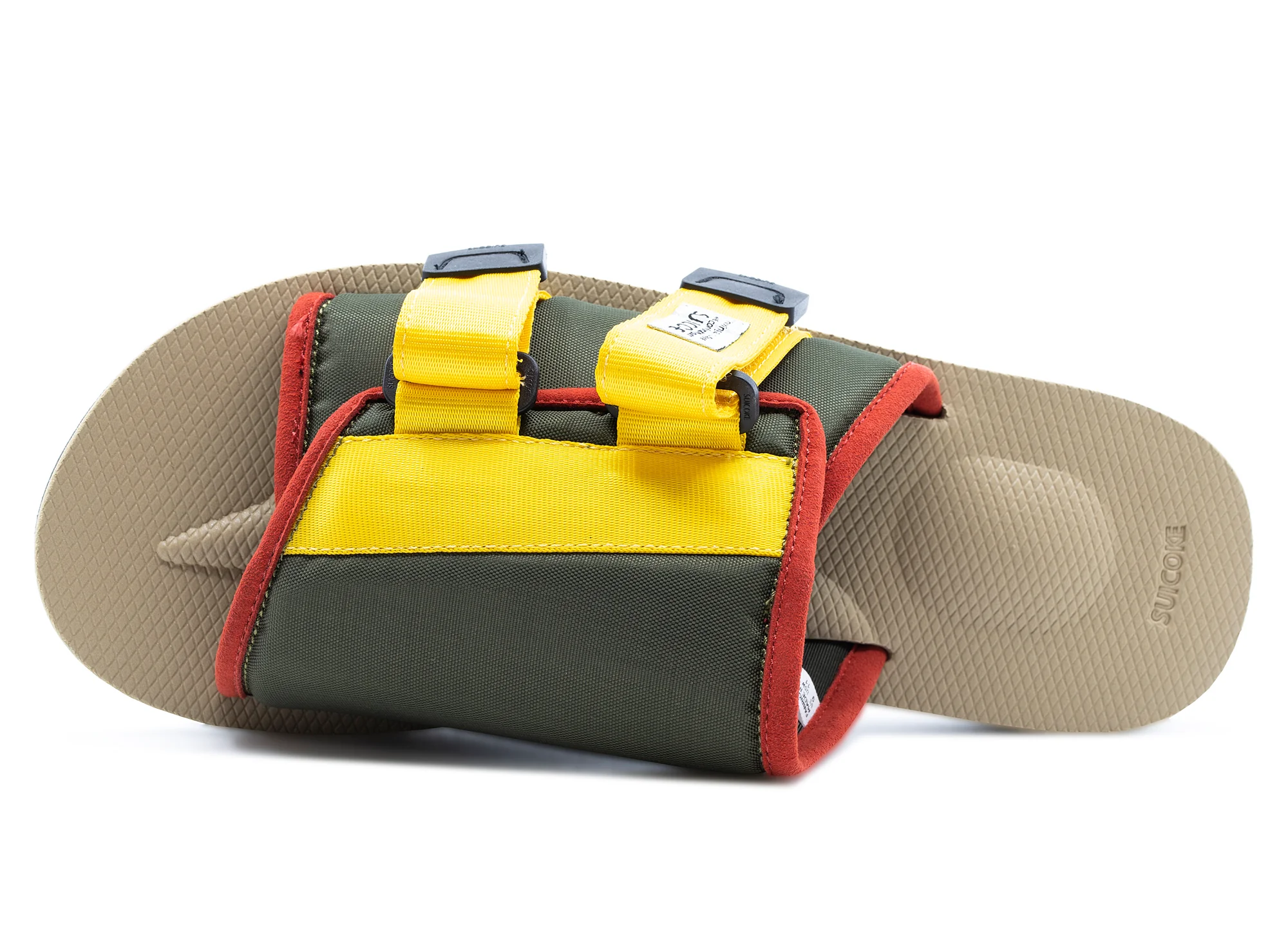 Suicoke Kaw-Cab Sandals olive yellow - Image 2