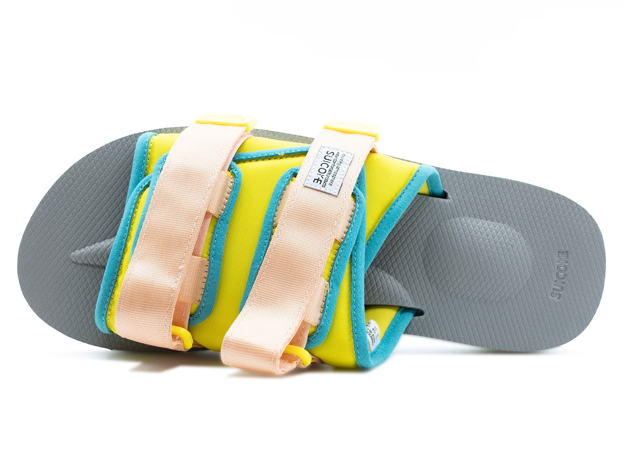 Suicoke Moto-Cab Sandals in Yellow - Image 2