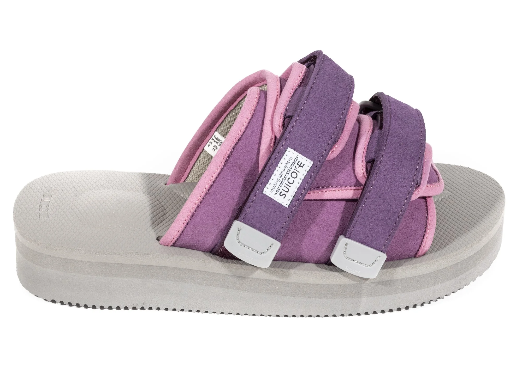 Suicoke Moto-Po in Pink - Image 2