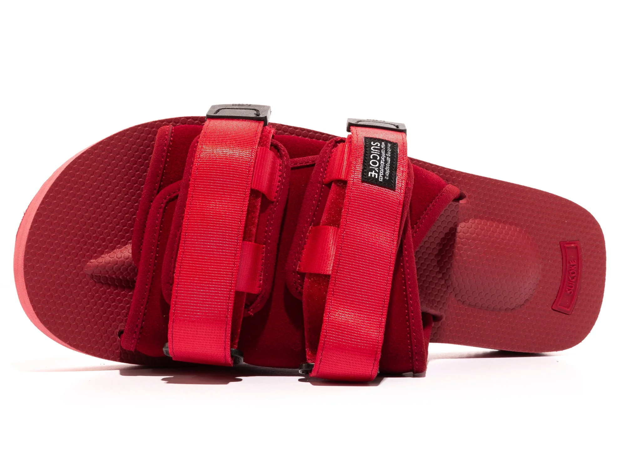Suicoke Moto-VS Sandals in Red - Image 2