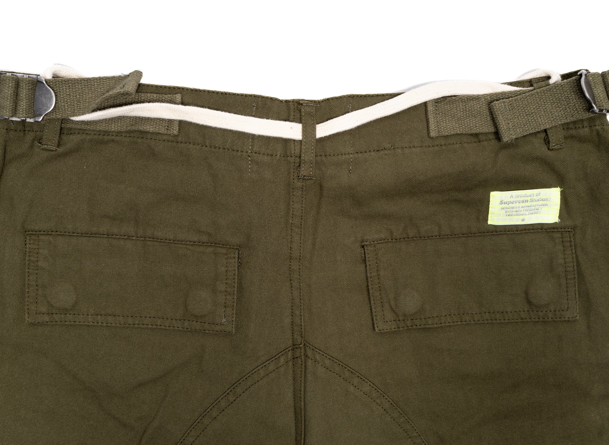 Supervsn Canvas Cargo Pants - Image 3