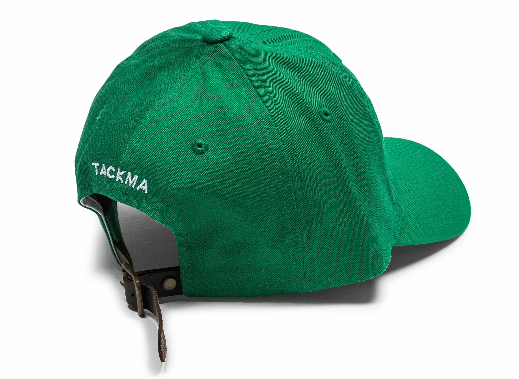 Tackma Small T Logo Strapback Hat in Green - Image 2