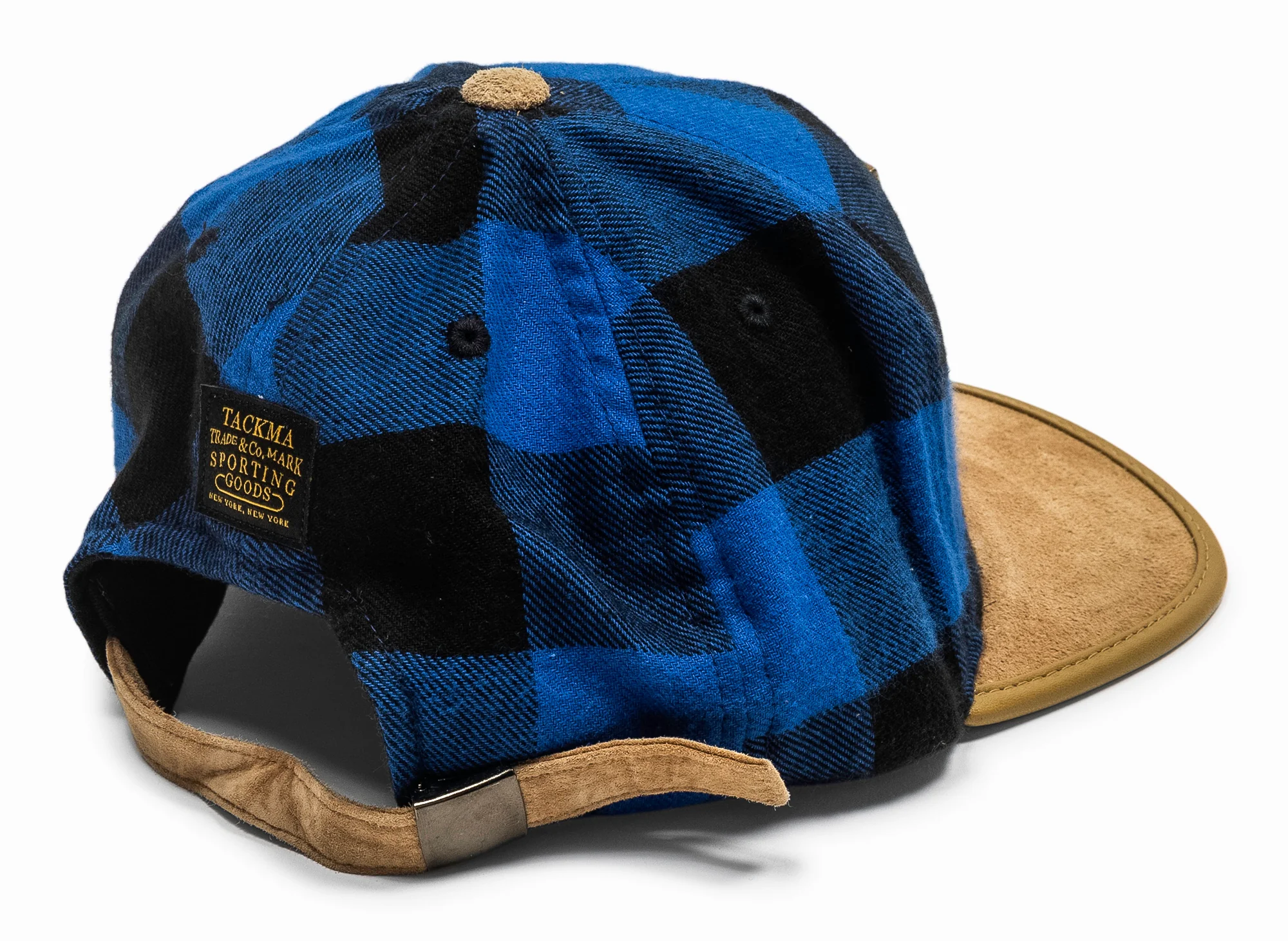 Tackma T Logo Strapback Hat in Blue - Image 2