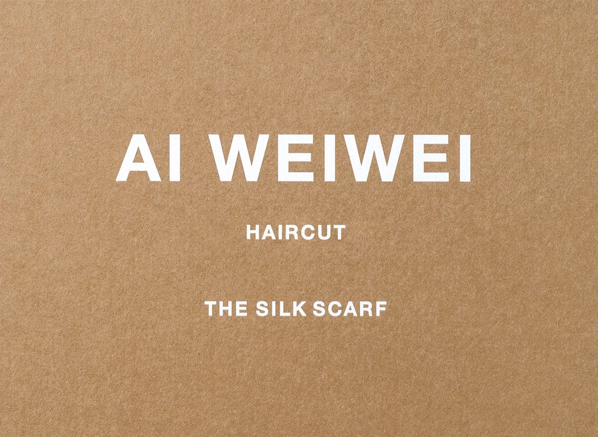 Taschen Limited Edition 'Haircut' Scarf by Ai Weiwei - Image 4