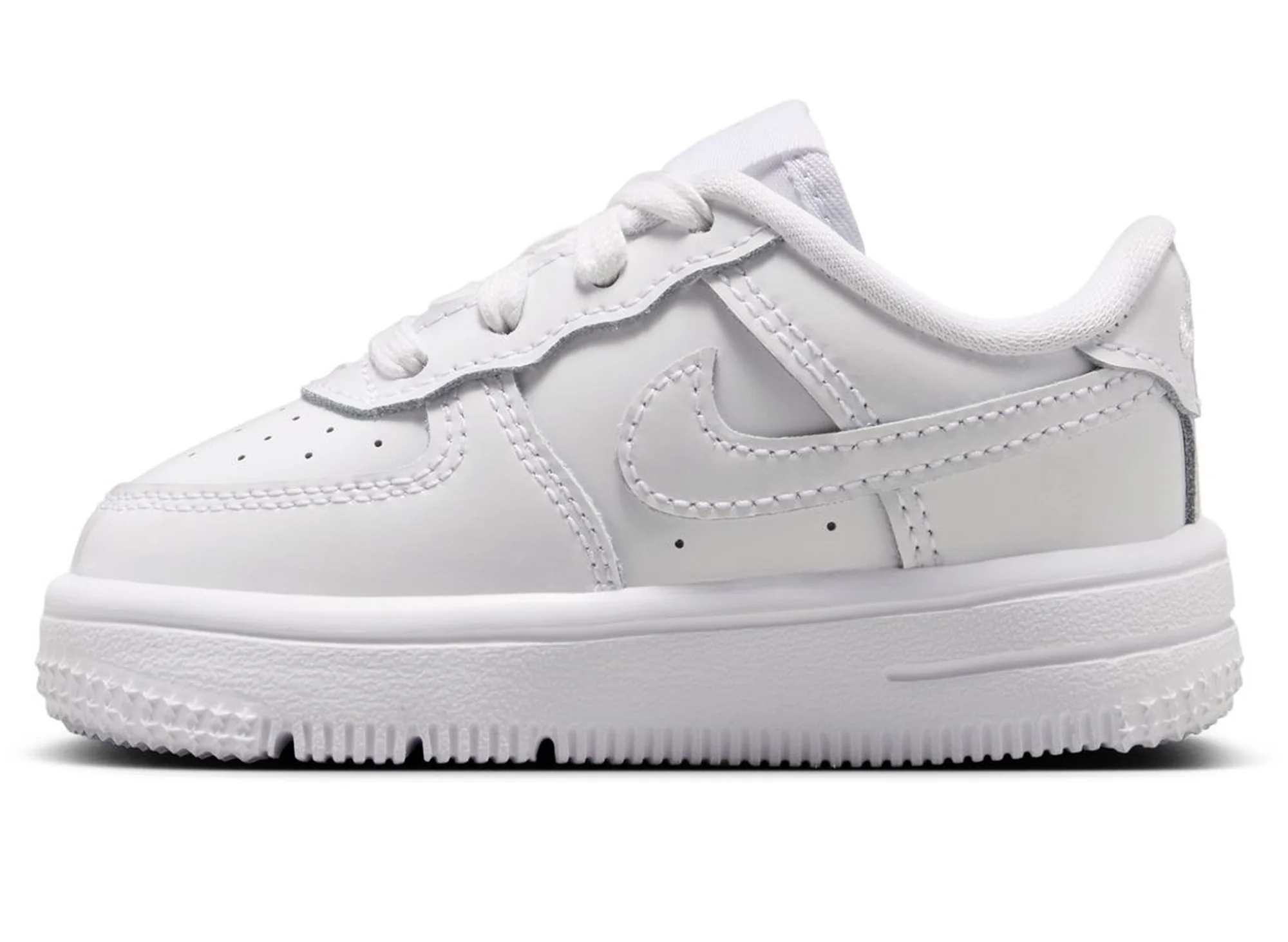TD Nike Force 1 Low LV8 BT Lace in White - Image 3