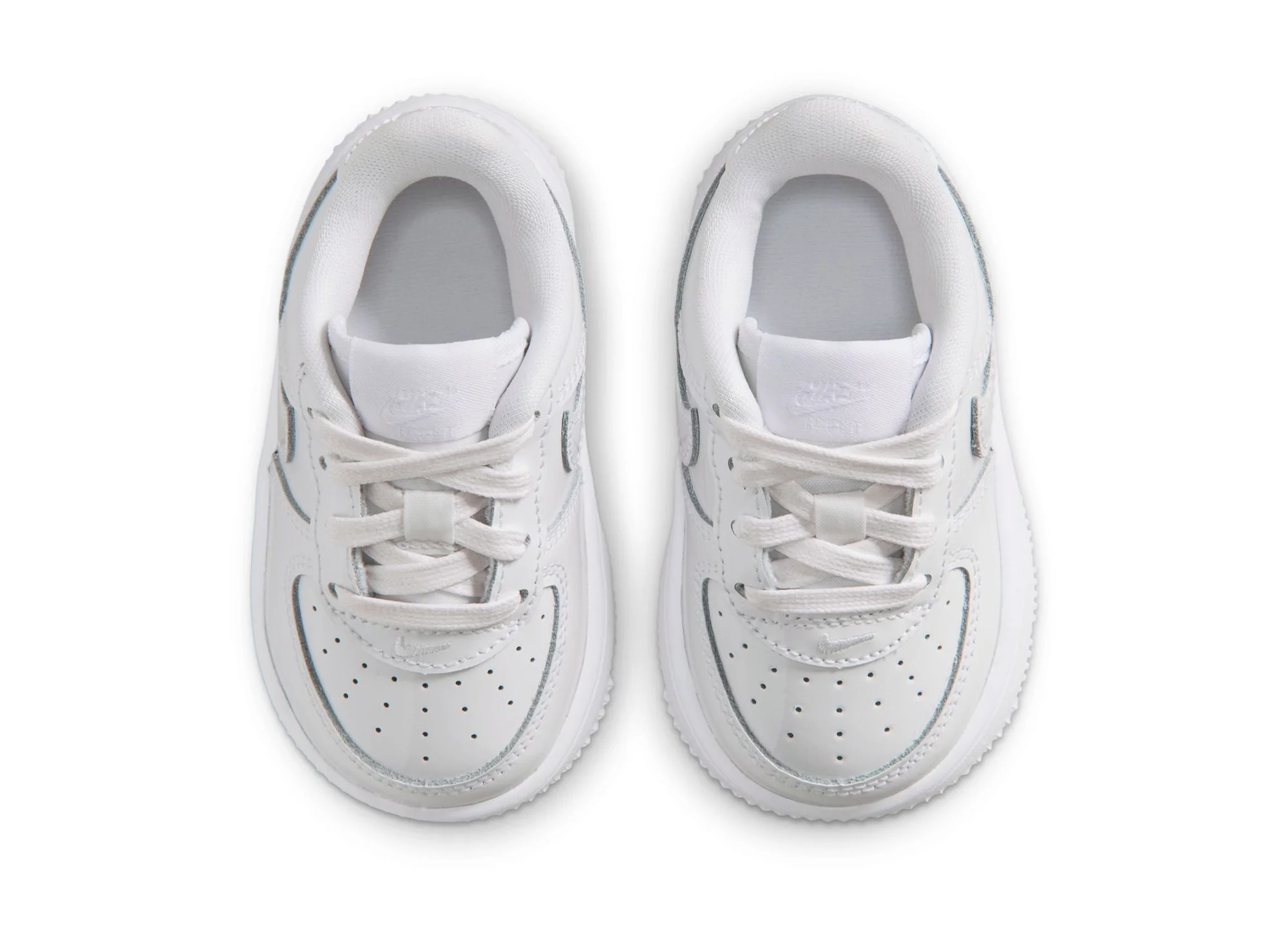 TD Nike Force 1 Low LV8 BT Lace in White - Image 4