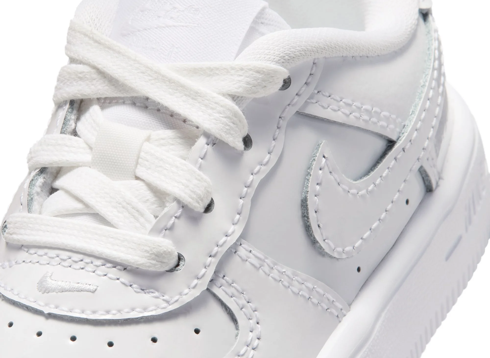 TD Nike Force 1 Low LV8 BT Lace in White - Image 6
